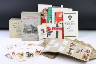 Collection of cigarette cards to include eighteen mostly Will's picture cards albums including