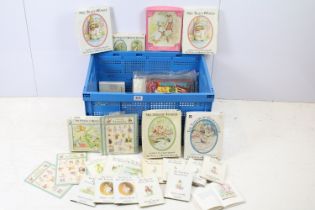 Collection of vintage Beatrix Potter books and jigsaw puzzles together with a small quantity of