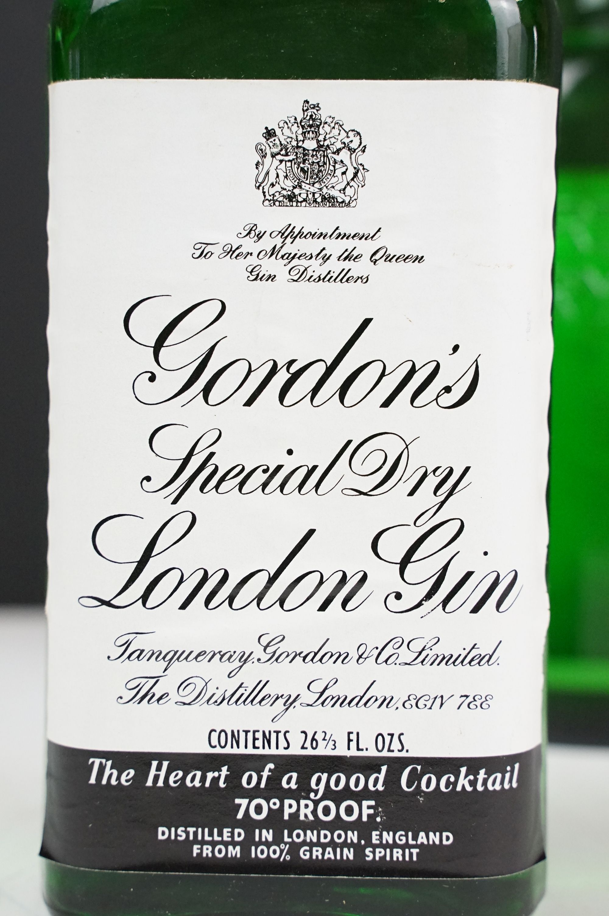 Two bottles of Gordon's Special Dry London Gin, each contains 26 2/3 FL. OZS - Image 3 of 4