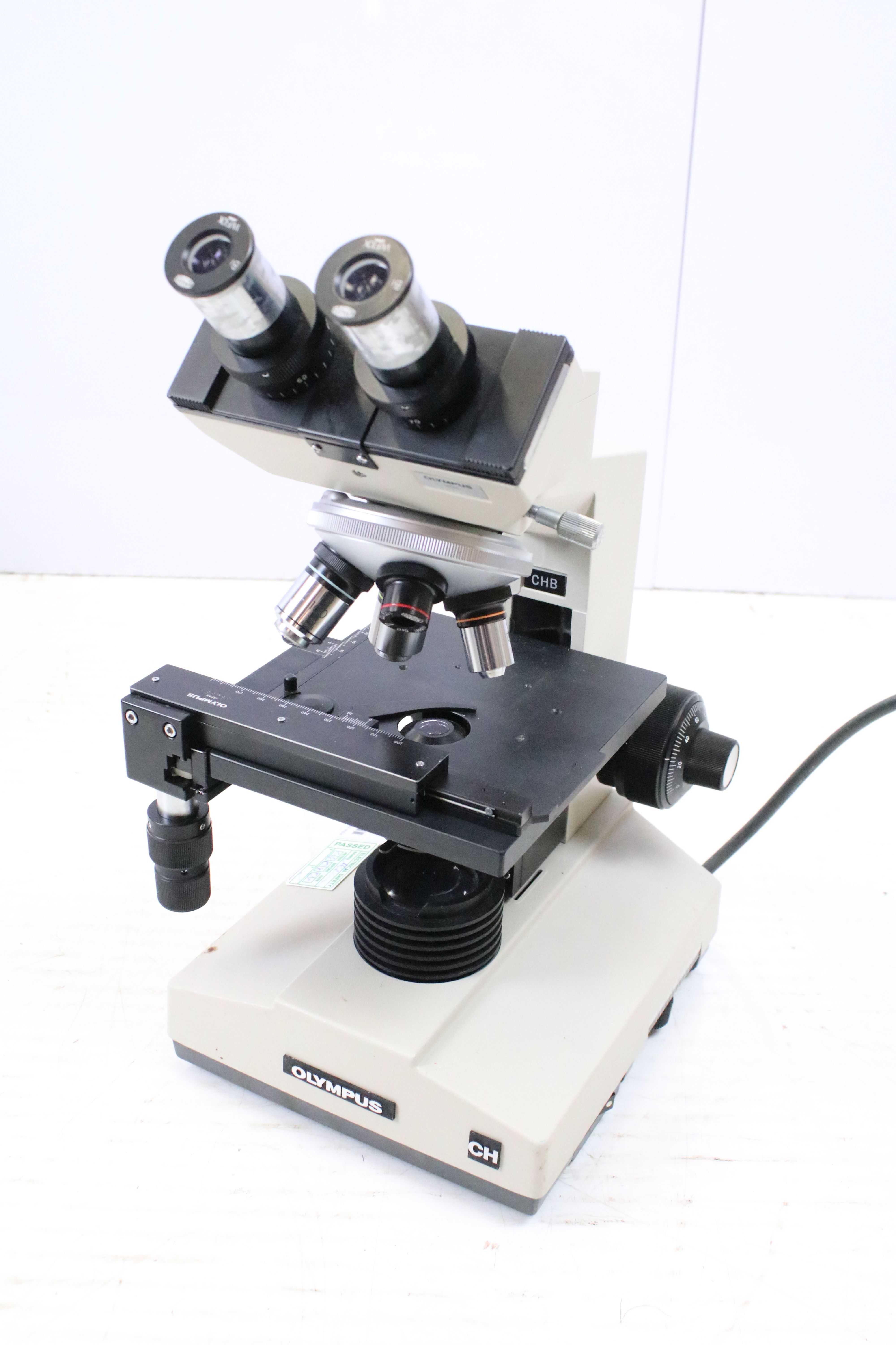 Olympus student microscope, with instructions, labelled Models CHA & CHB, in carry case - Image 5 of 10