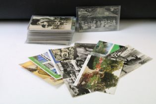 Collection of early 20th Century and later Bristol zoo postcards mostly photographic examples of the