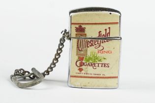 Early to mid 20th century novelty Advertising ‘ Chesterfield King Cigarettes ‘ Miniature Key Ring