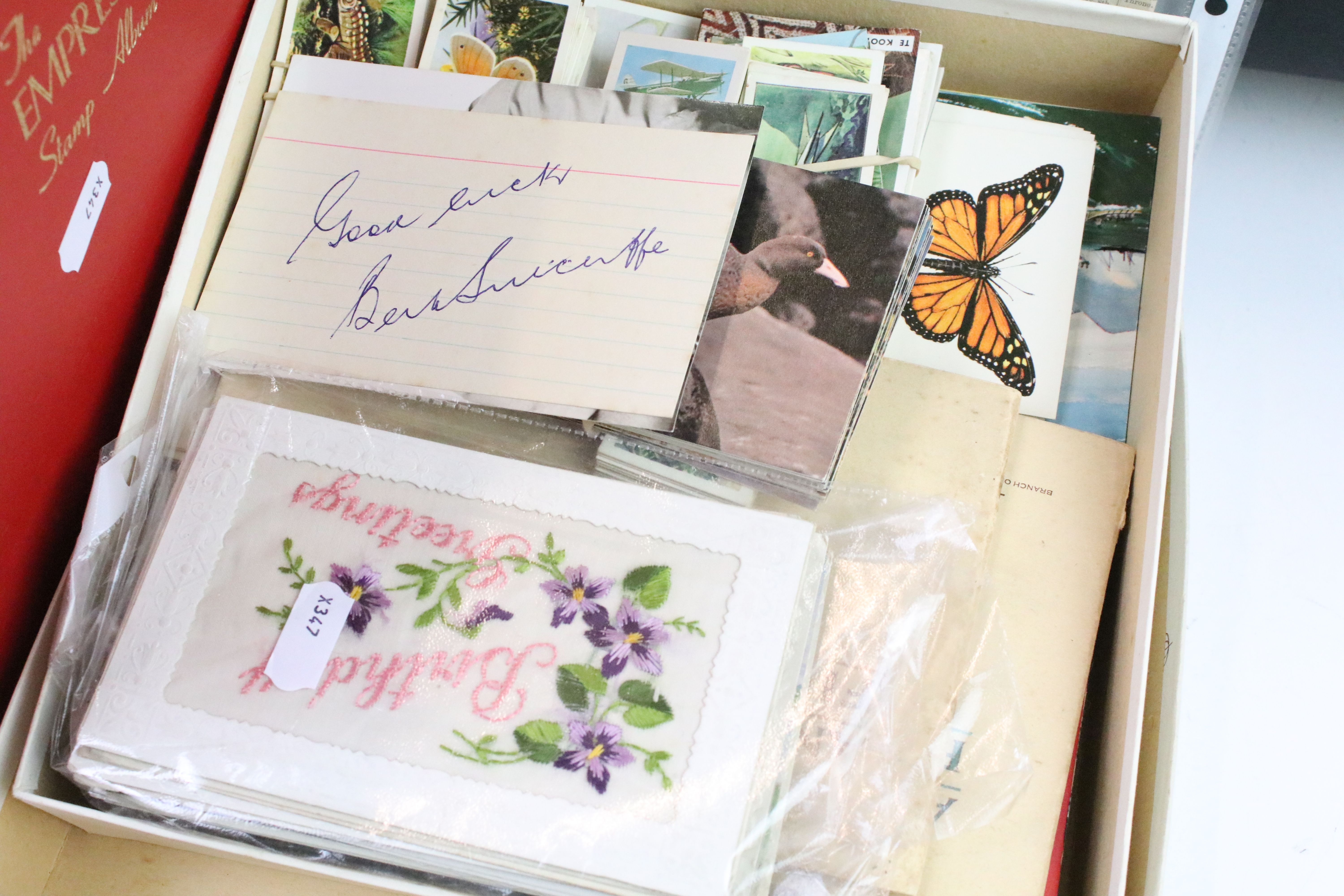 Collection of stamps and ephemera to include an album of early 20th Century European examples, an - Image 2 of 25