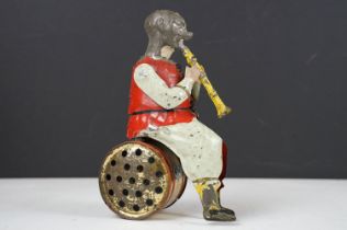 Early 20th century German tinplate clockwork toy, in the manner of Gunthermann, modelled as a