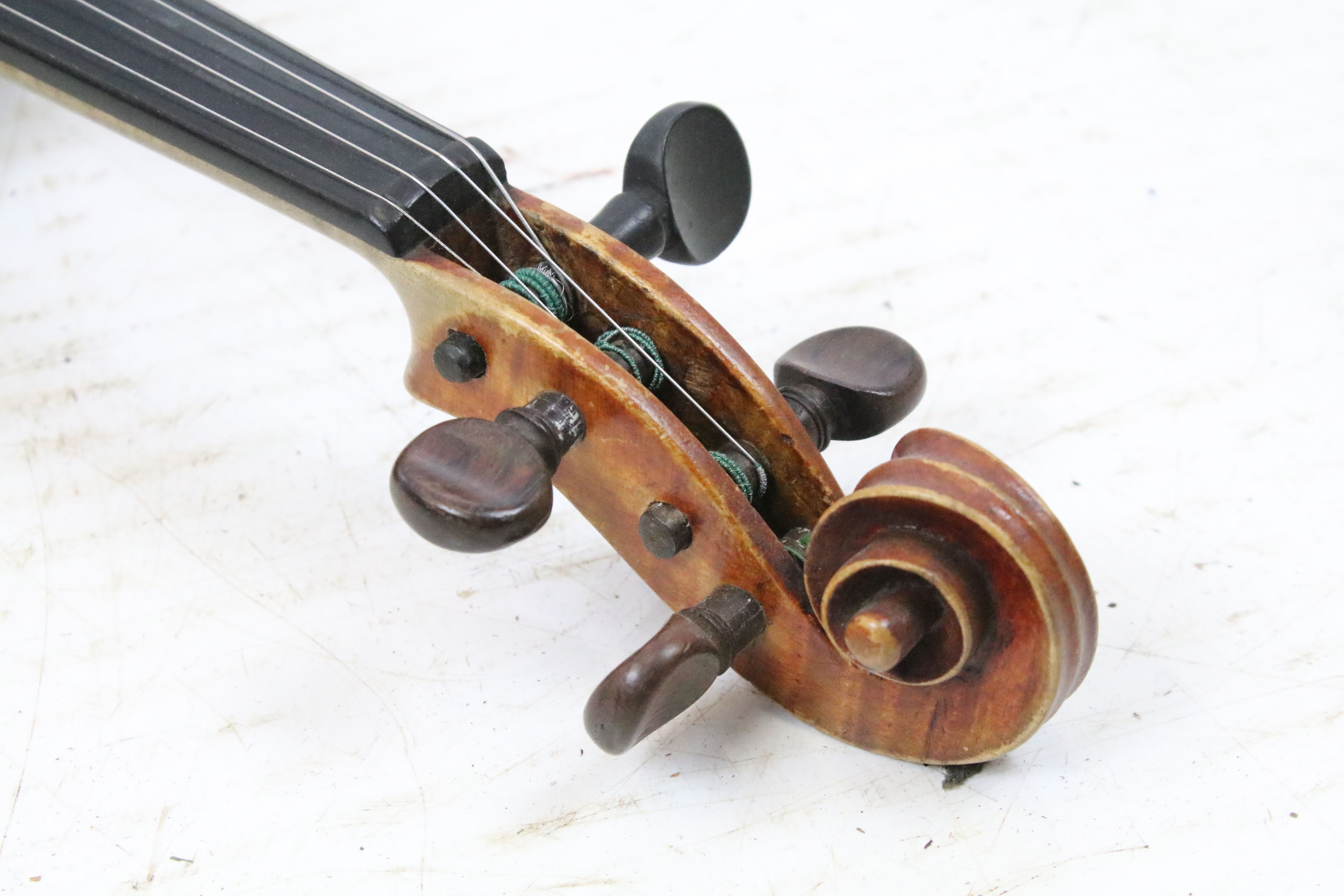 Cased violin, complete with bow and case - Image 3 of 7