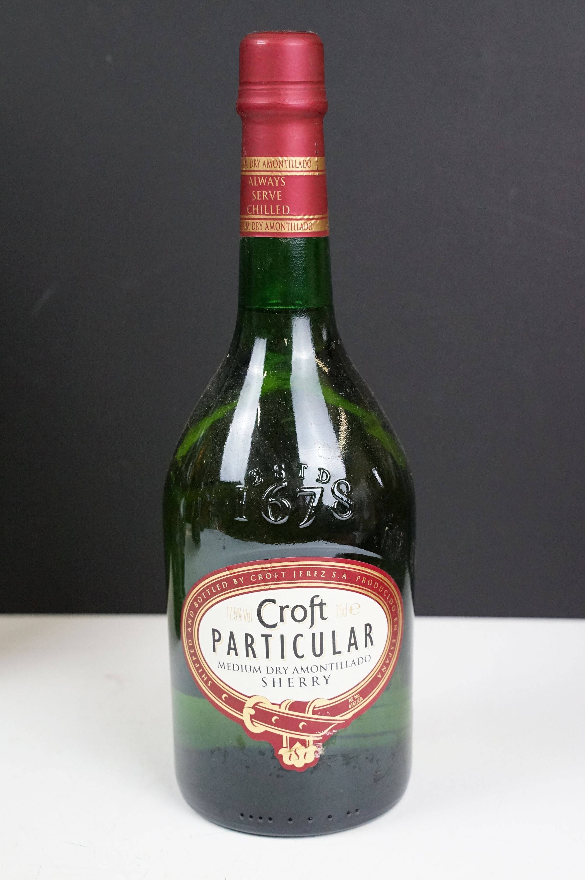 Collection of alcohol to include two bottles of Croft Particular sherry, sweet pale cream sherry, - Image 2 of 9