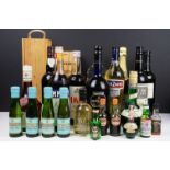 Collection of spirits, wines and liqueur, including: Hartley & Thomas, Medium Dry Amontillado