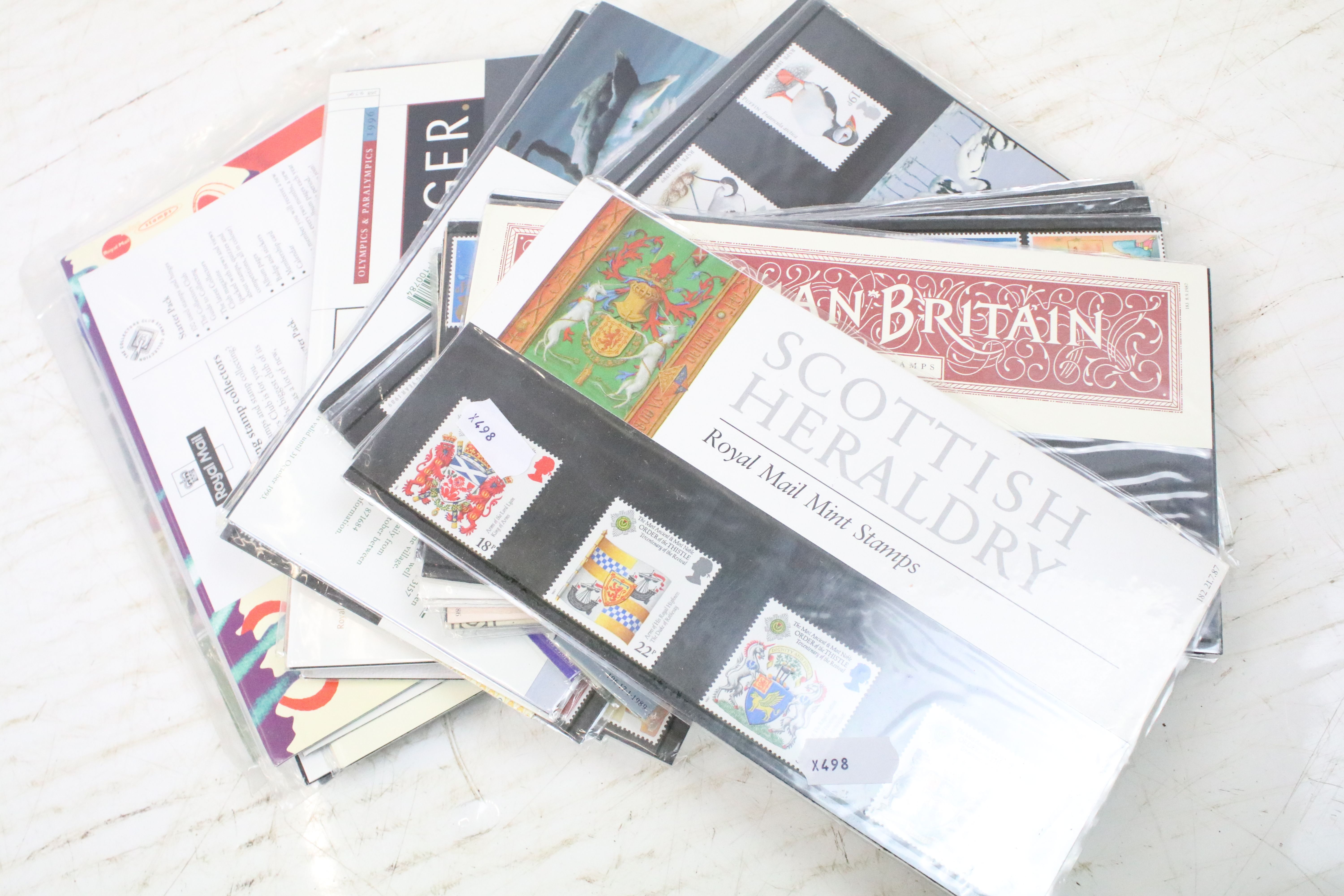 Small collection of mainly British presentation packs together with a quantity of new stamps on - Image 7 of 8