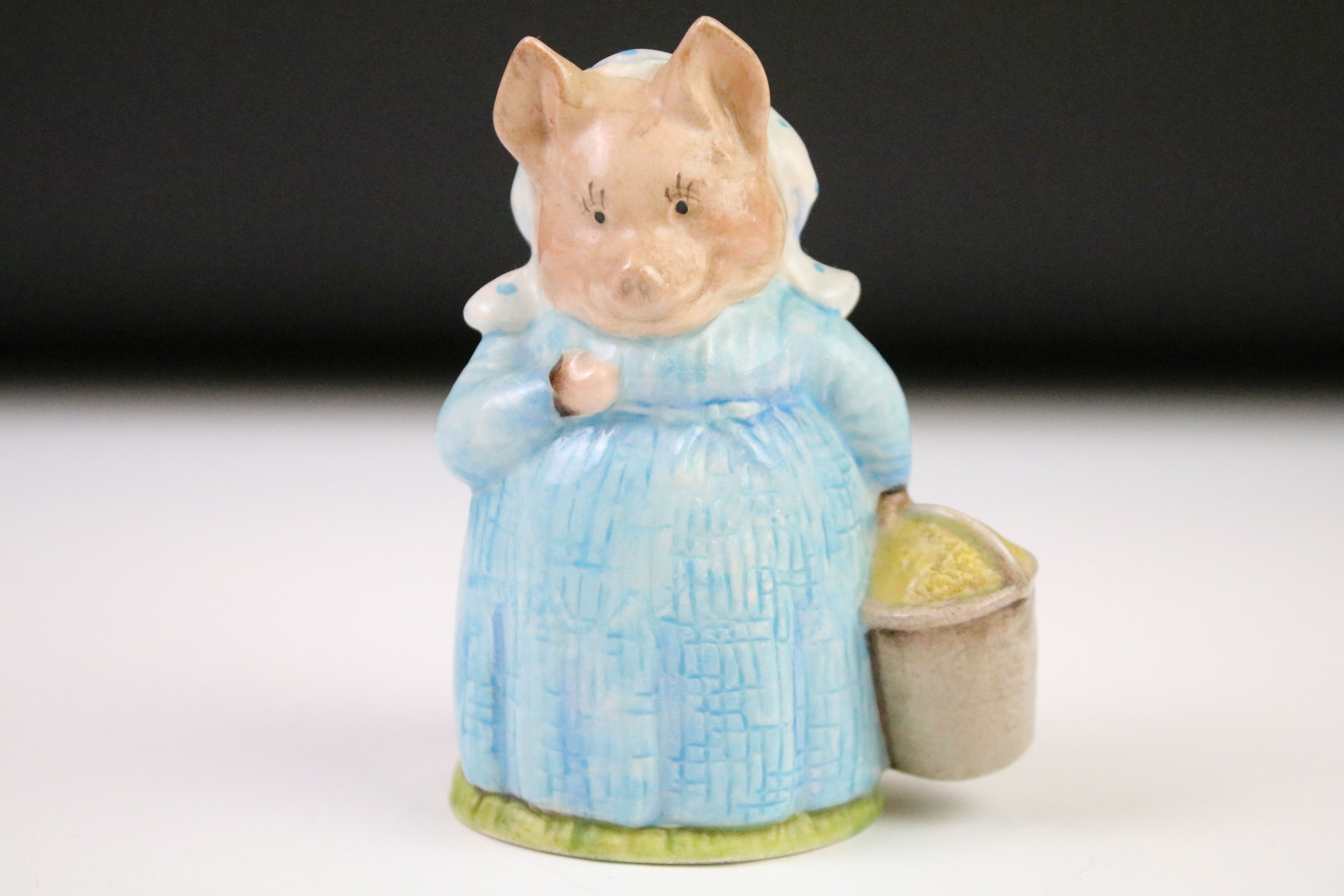Three Beatrix Potter porcelain figures to include 2 x Beswick (Pigling Bland & Little Pig - Image 6 of 14