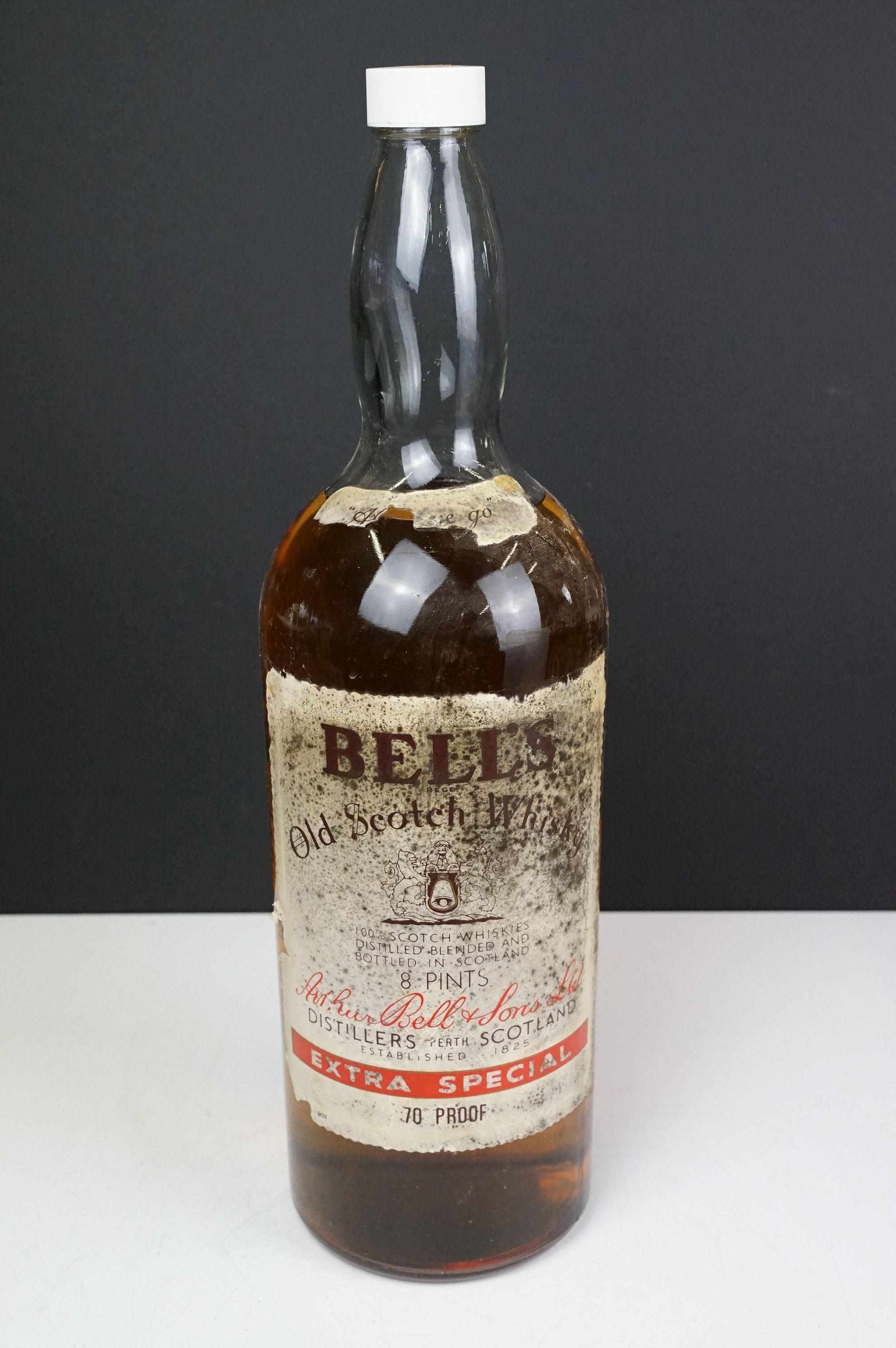 Bell's Old Scotch Whisky extra special 8 pints bottle. 70% proof.