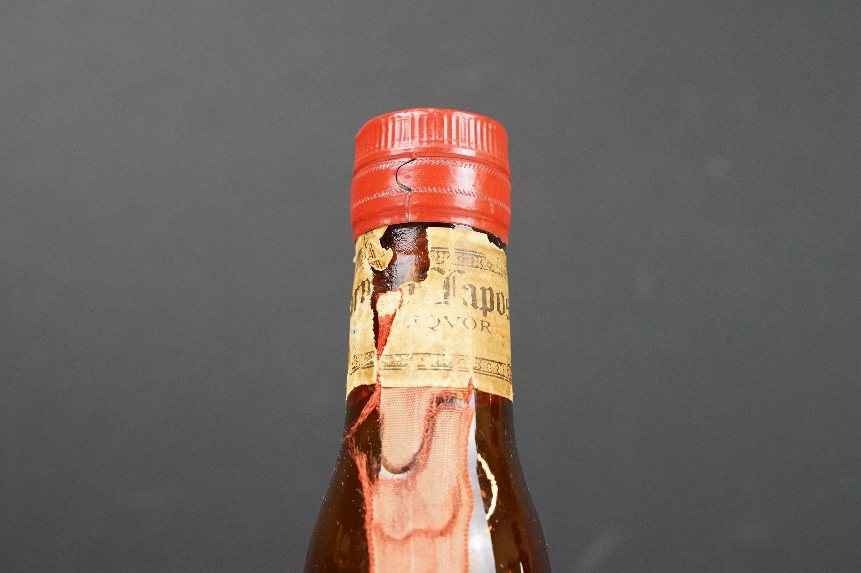 Orange and Fine Old Grand Marnier Cognac Brandy liquor. 67.4% proof 24 2/3 fl oz. Sealed. Circa - Image 4 of 6