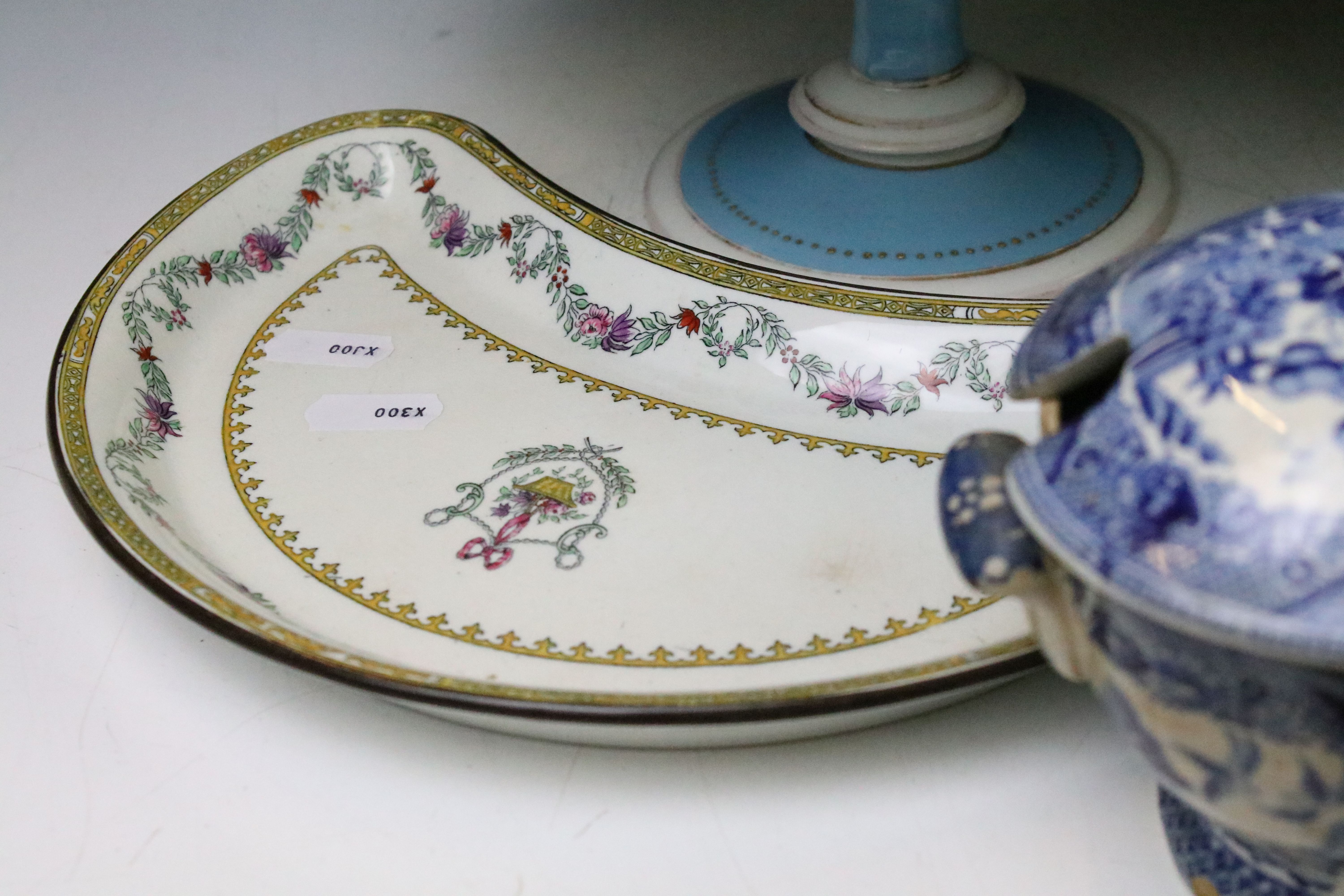 Collection of mixed ceramics, mostly 19th century, to include Spode / Copeland Spode, Booths - Image 4 of 8