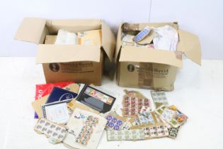 Collection of late 20th Century Stanley Gibbons mint stamps in envelopes, mostly world examples