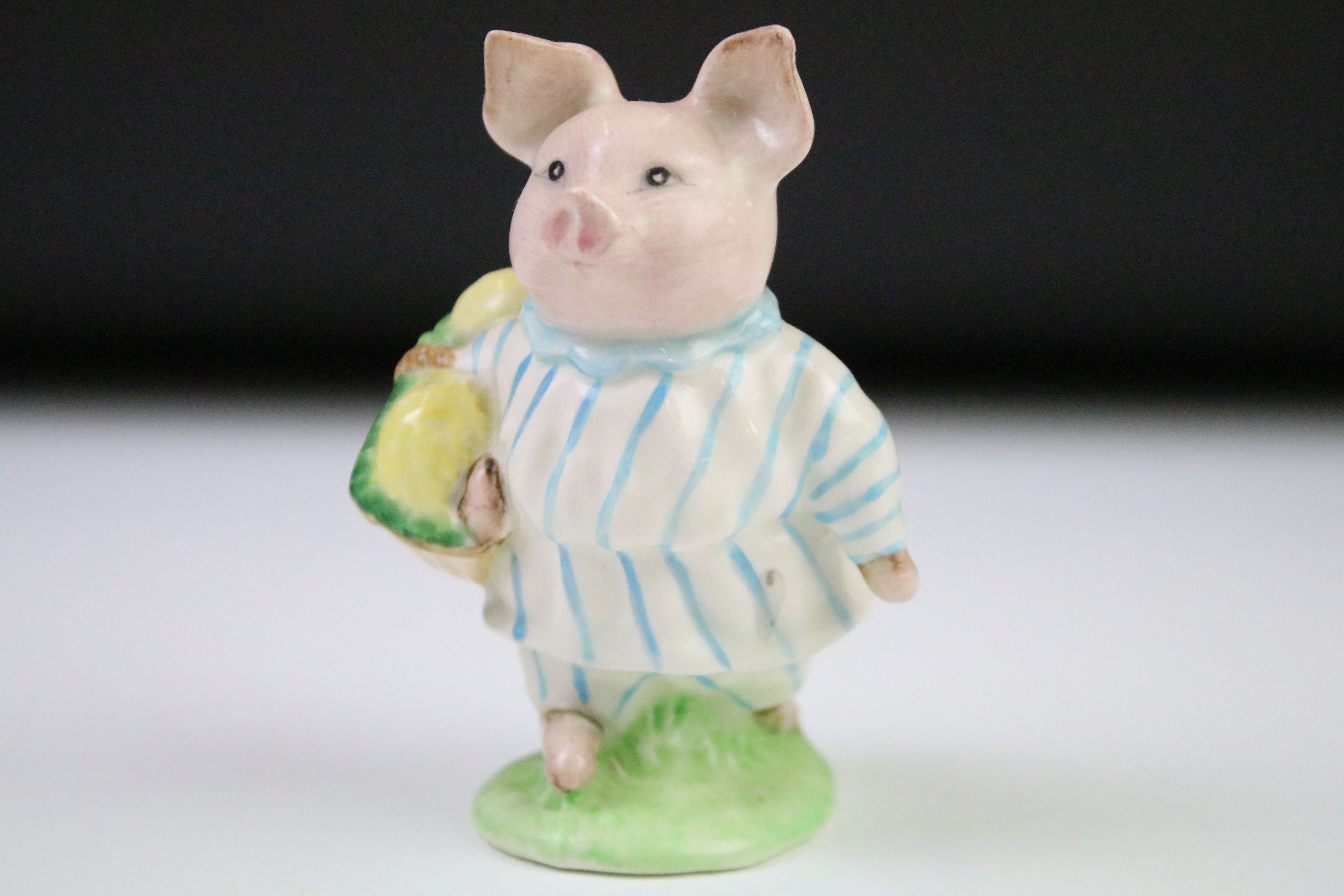 Three Beatrix Potter porcelain figures to include 2 x Beswick (Pigling Bland & Little Pig - Image 9 of 14