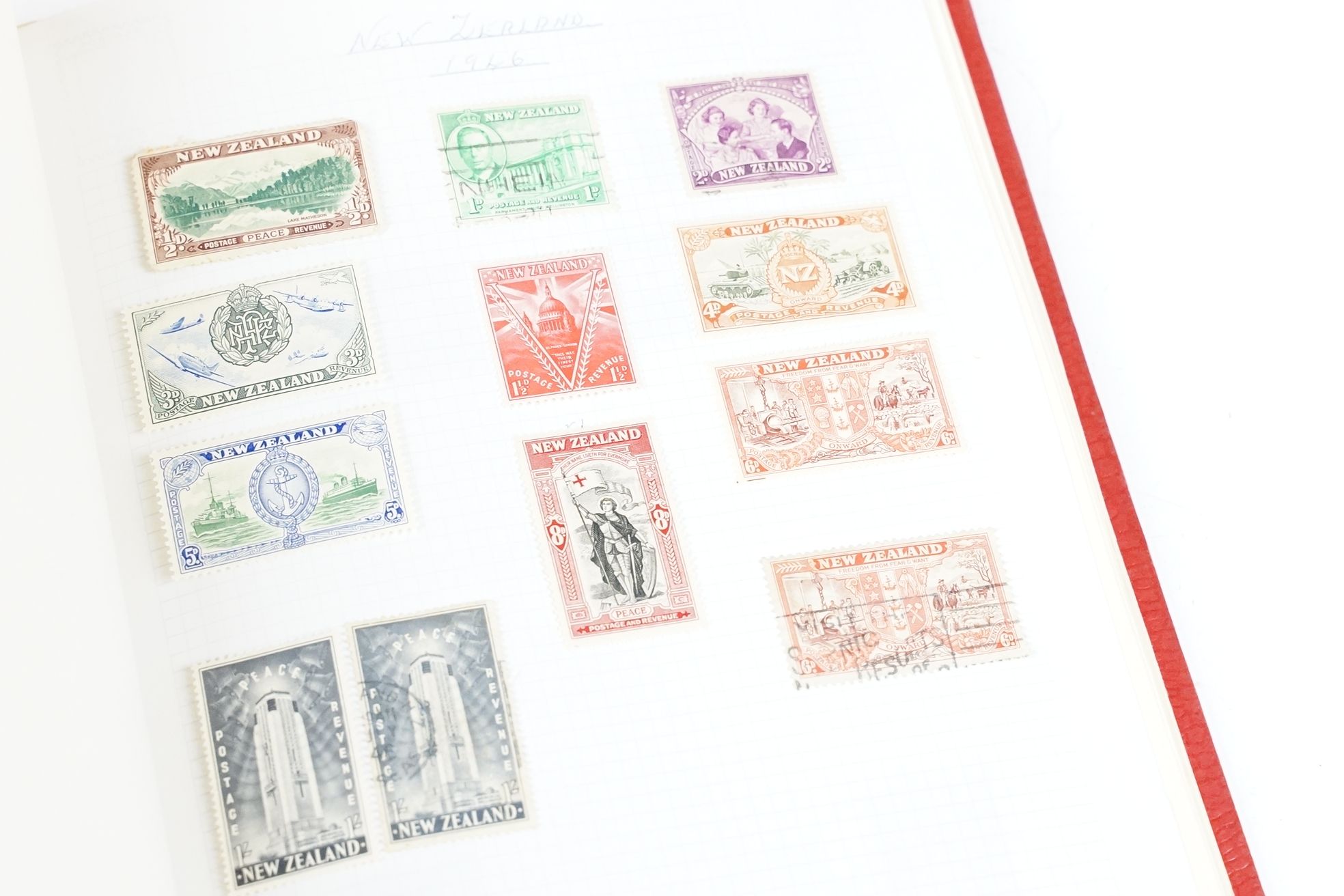 A collection of mainly commonwealth stamps contained within three albums to include Victorian - Image 3 of 14