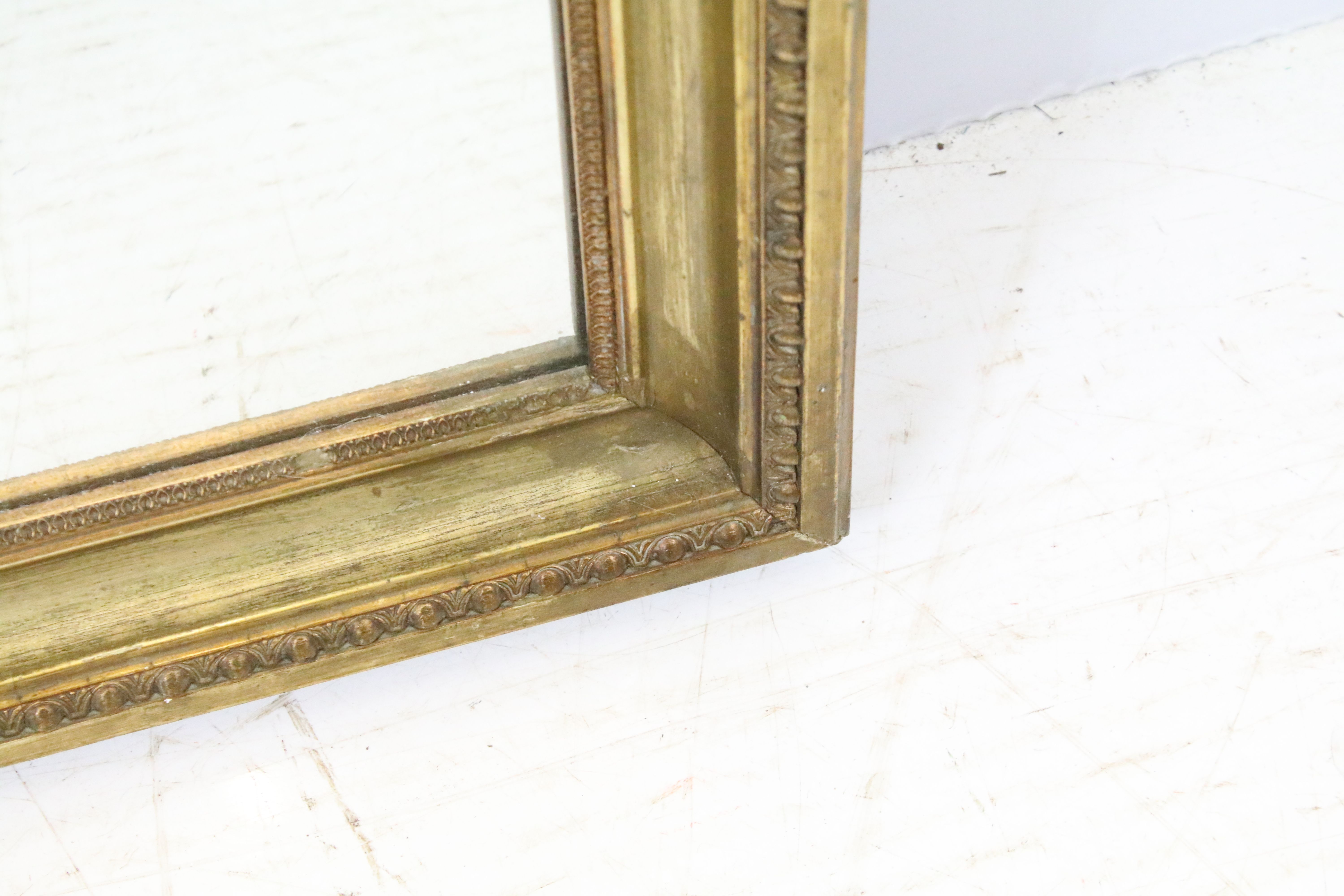 Early 20th century gilt framed wall mirror, 57 x 43.5cm together with another gilt framed mirror, - Image 7 of 9