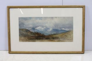 Henry Andrew Harper (1833-1900) Scottish Highlands landscape scene, watercolour, signed lower right,