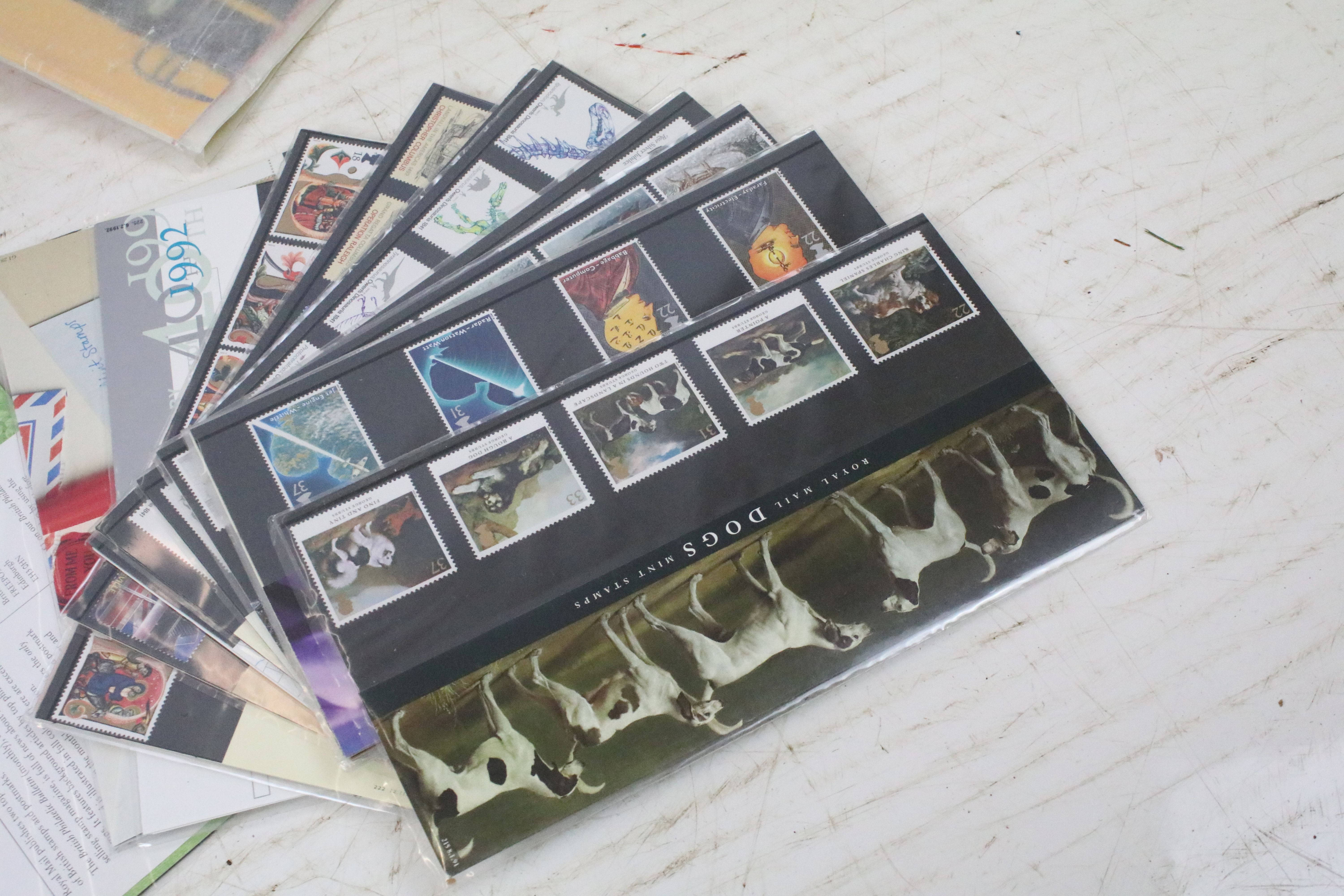 Small collection of mainly British presentation packs together with a quantity of new stamps on - Image 2 of 8