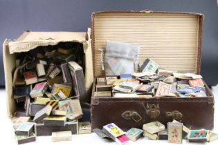 Collection of early to mid 20th Century match boxes including Blue Cross safety matches and