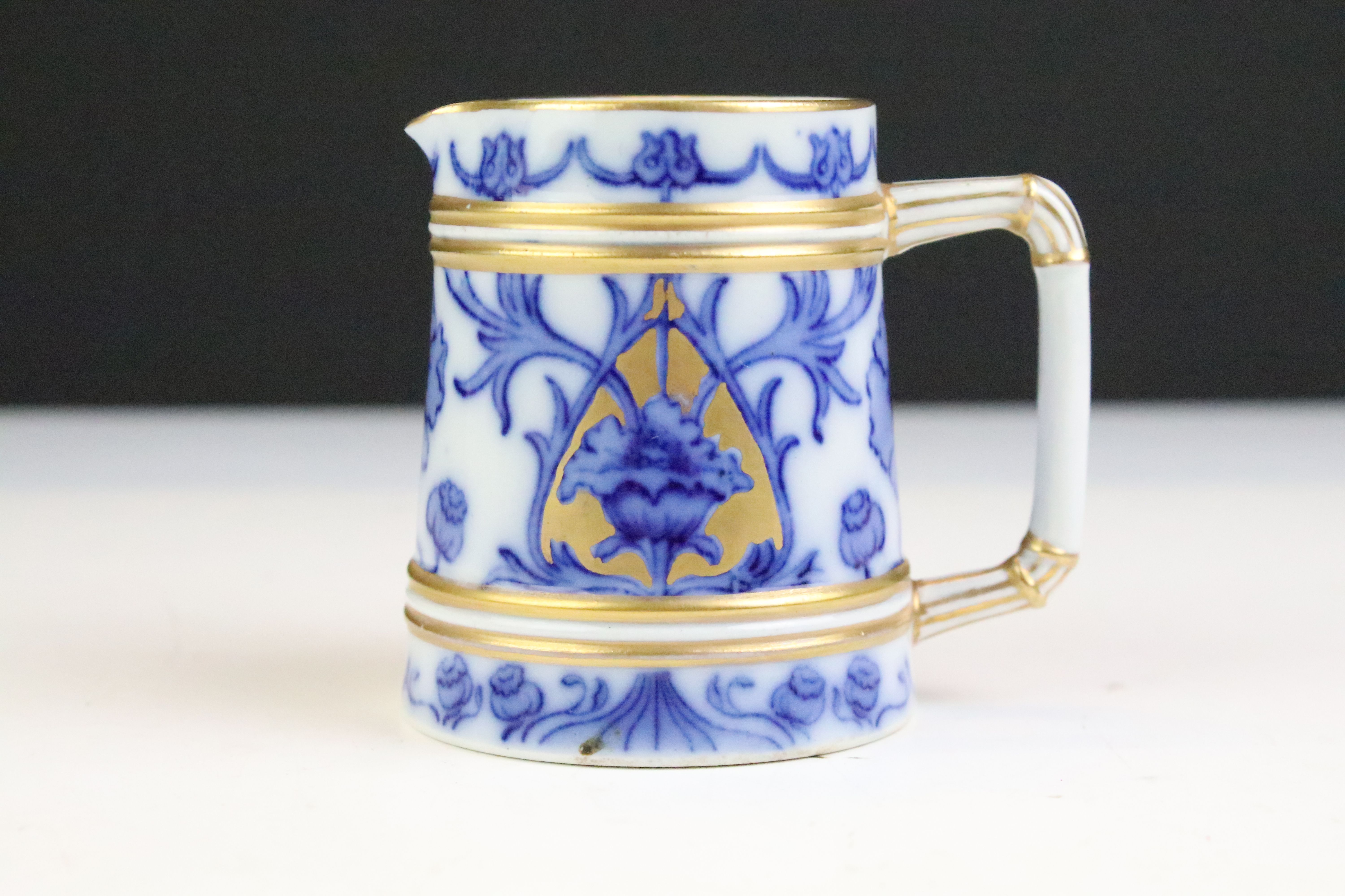 James Macintyre Aurelian coffee pot, decorated in pattern M213, registration numbers 308931 and - Image 6 of 8