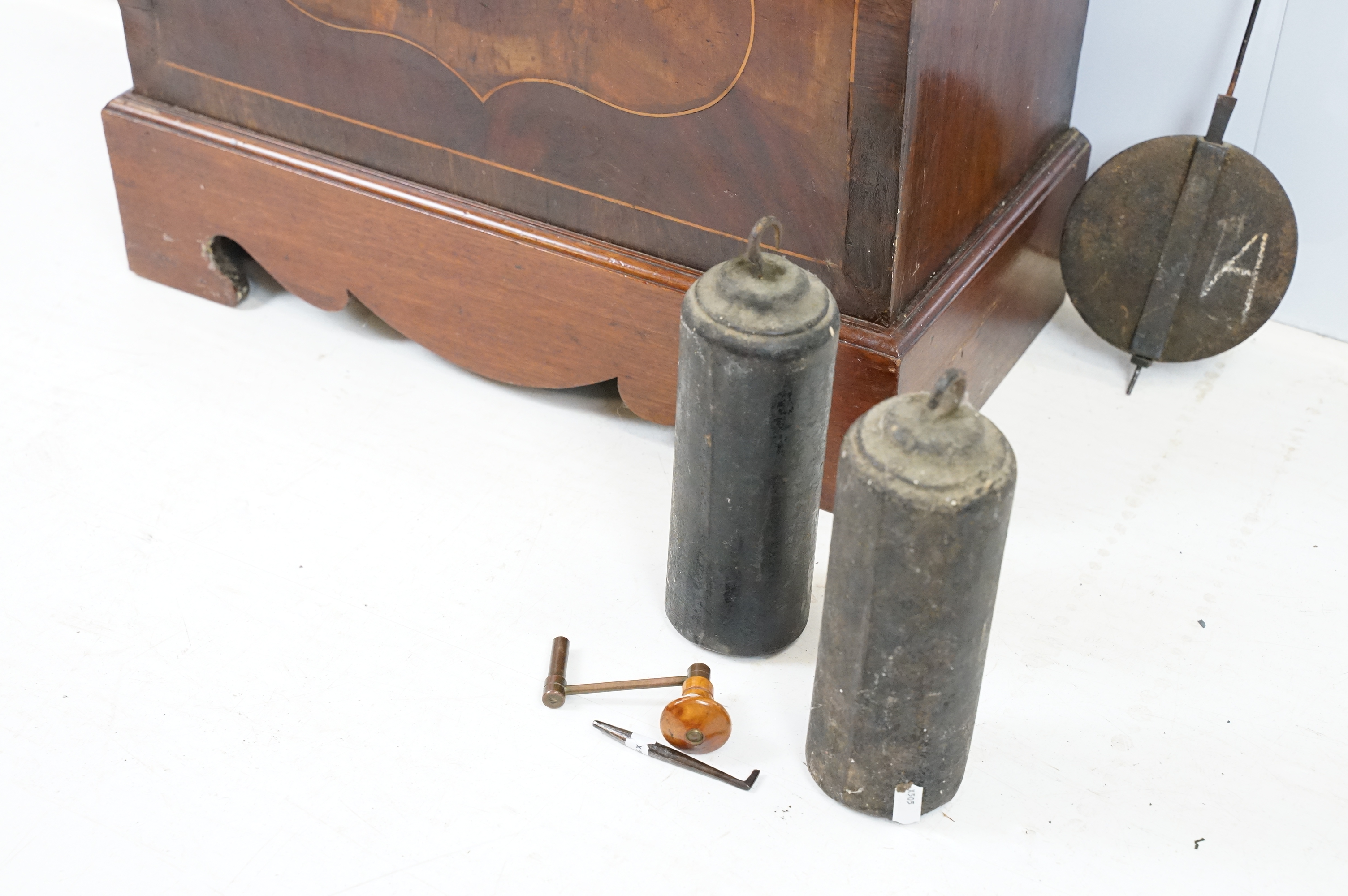 19th Century mahogany longcase grandfather clock by Thomas Wilson of Spalding having a hand - Image 2 of 16