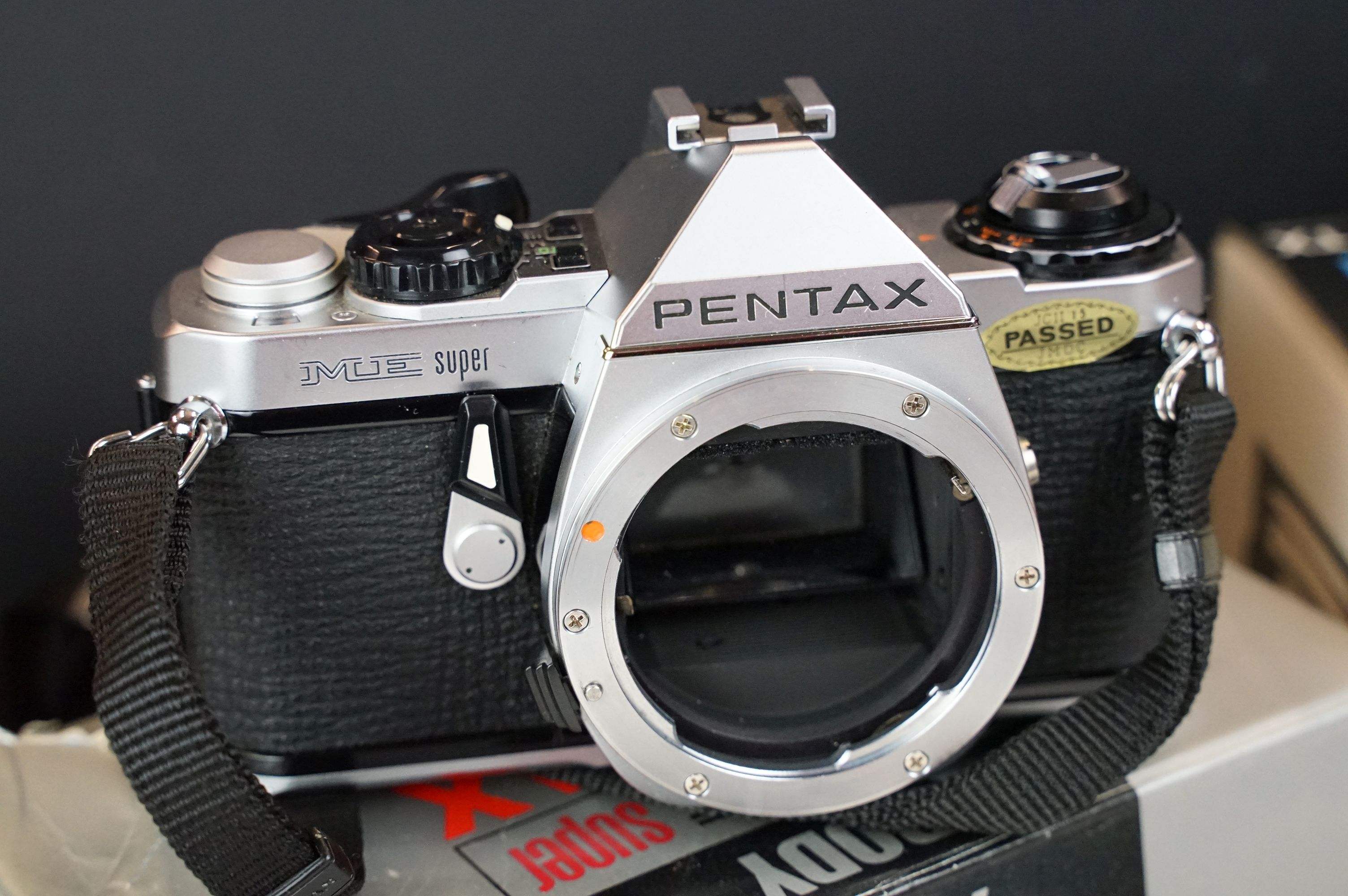 Boxed Pentax ME Super camera, together with a quantity of lenses & accessories to include Vivitar - Image 2 of 7