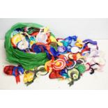 Large collection of late 20th / early 21st Century riding rosettes.