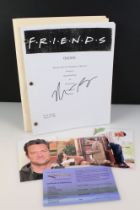 Friends - Episode #2 - "The One with The Sonogram At The End" - Final draft script, August 19th