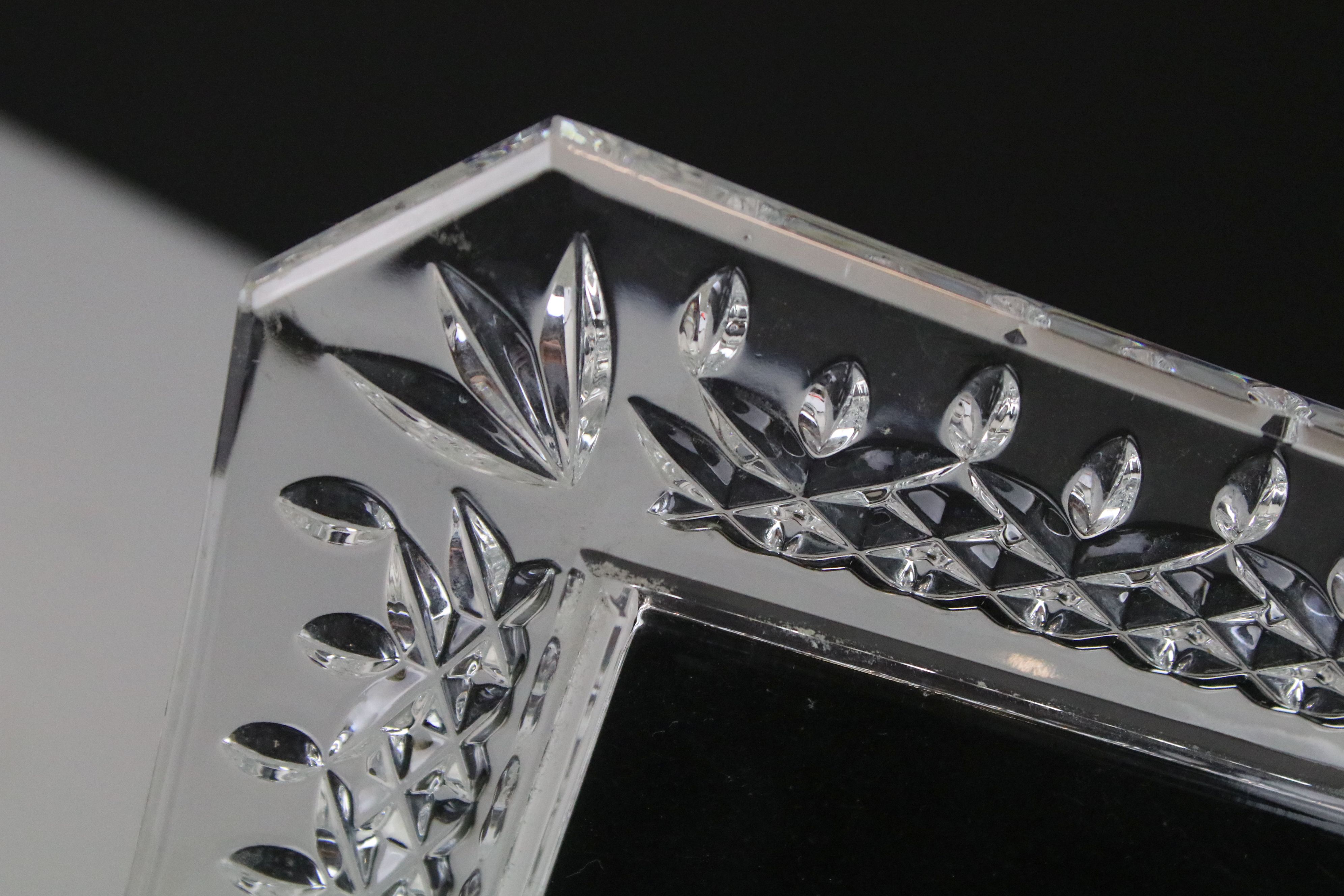 A Waterford Crystal easel back photograph frame, measures approx 10" x 8.5" - Image 2 of 4