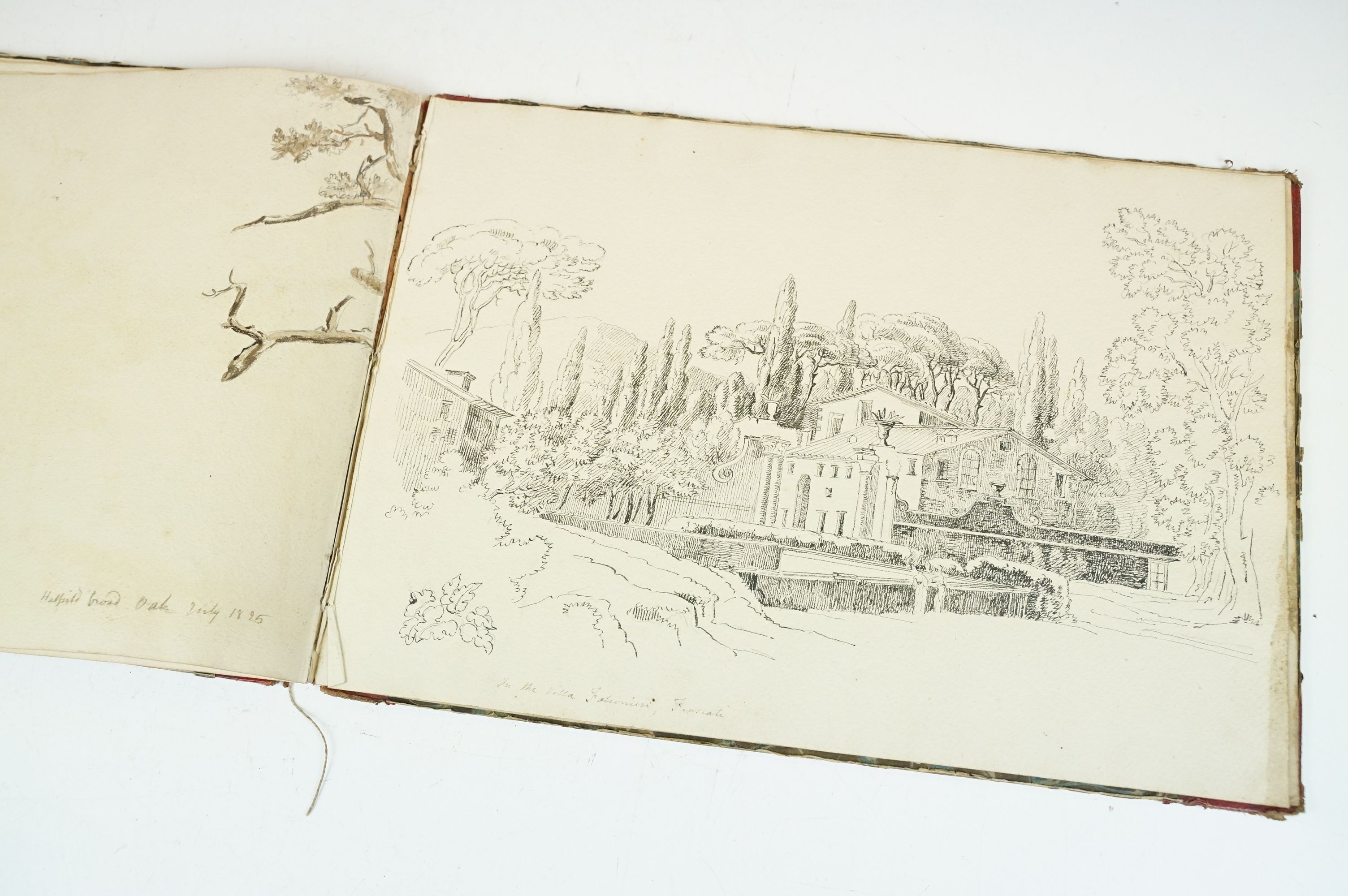 A sketch book containing various pencil works etc - Image 16 of 18