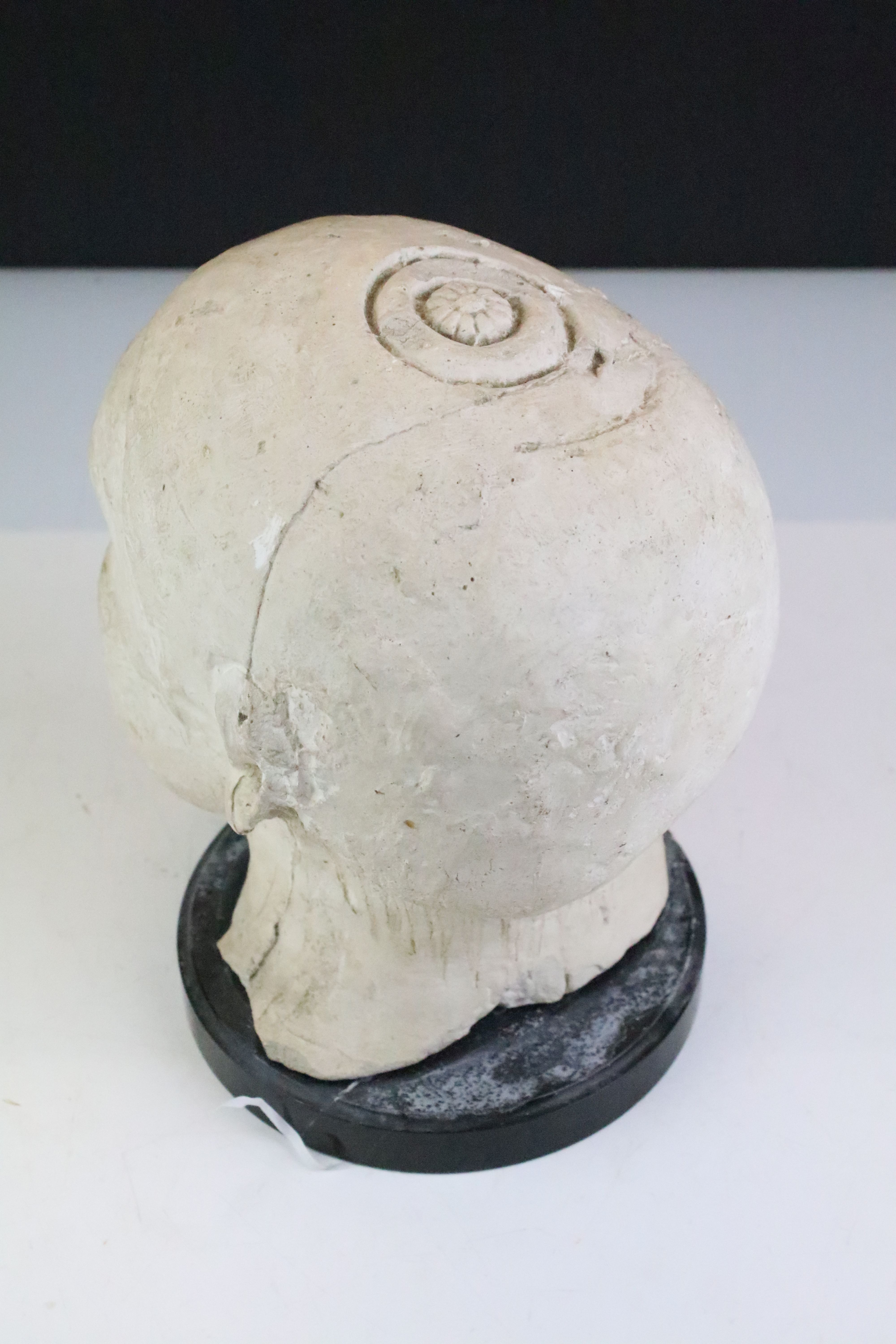 Vintage plaster head of a Eastern boy - Image 3 of 3