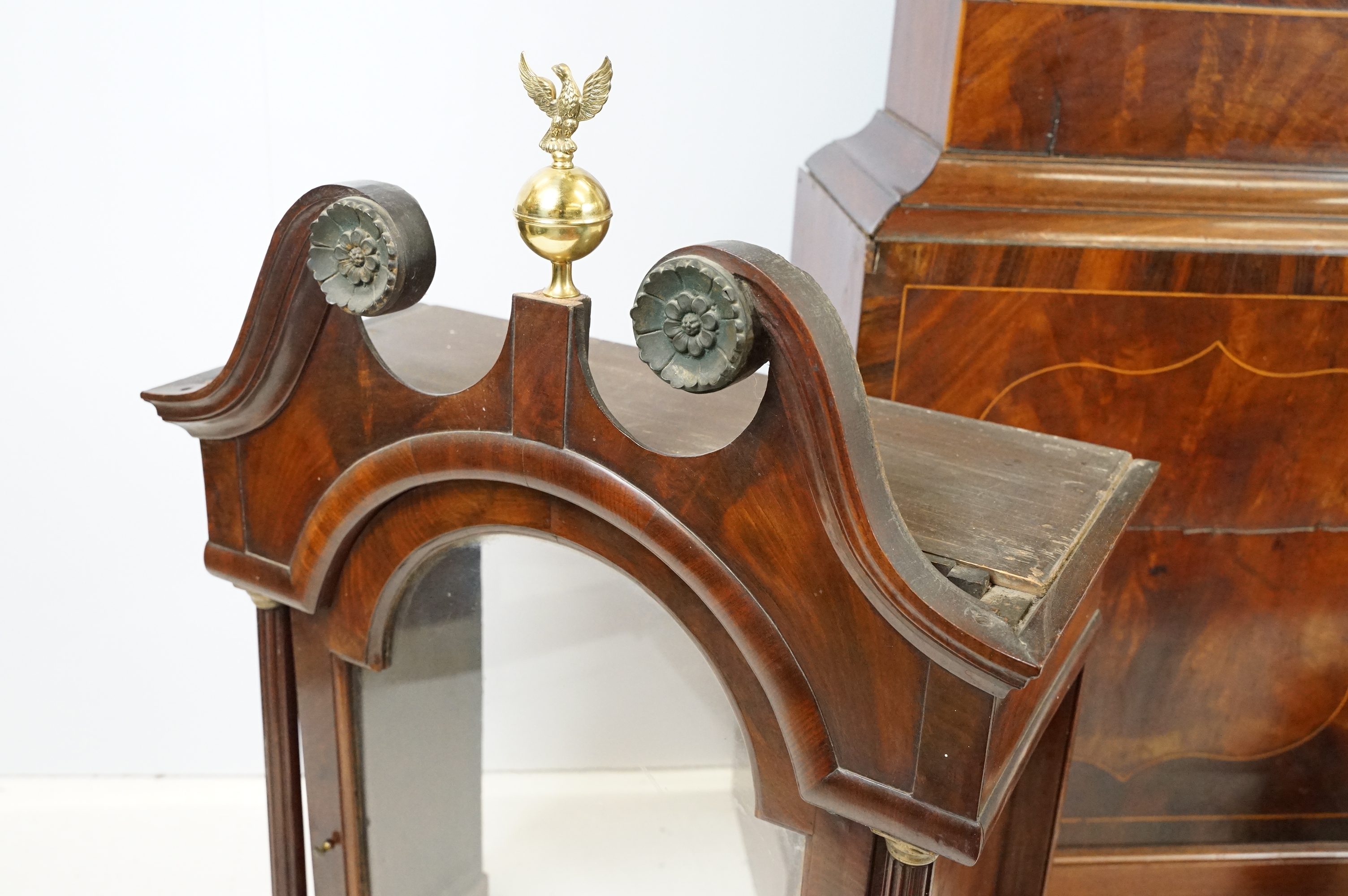 19th Century mahogany longcase grandfather clock by Thomas Wilson of Spalding having a hand - Image 11 of 16