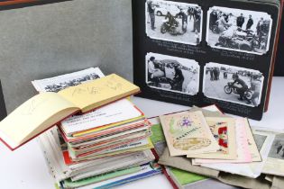 Collection of motor cycle related ephemera to include a collection of mostly 1960s moto cross