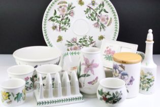 Large quantity of Portmeirion ceramics, mostly 'The Botanic Garden' pattern, also featuring 'The