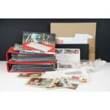 Collection of British first day covers contained within two albums, together with a quantity of