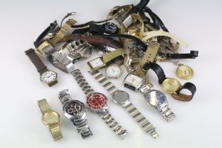 Collection of over 40 ladies & gents wristwatches to include Tommy Hilfiger, Sekonda, Avia,