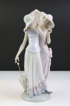 Boxed Lladro Charming Duet / Amigas de Paseo porcelain figure group, no. 5766