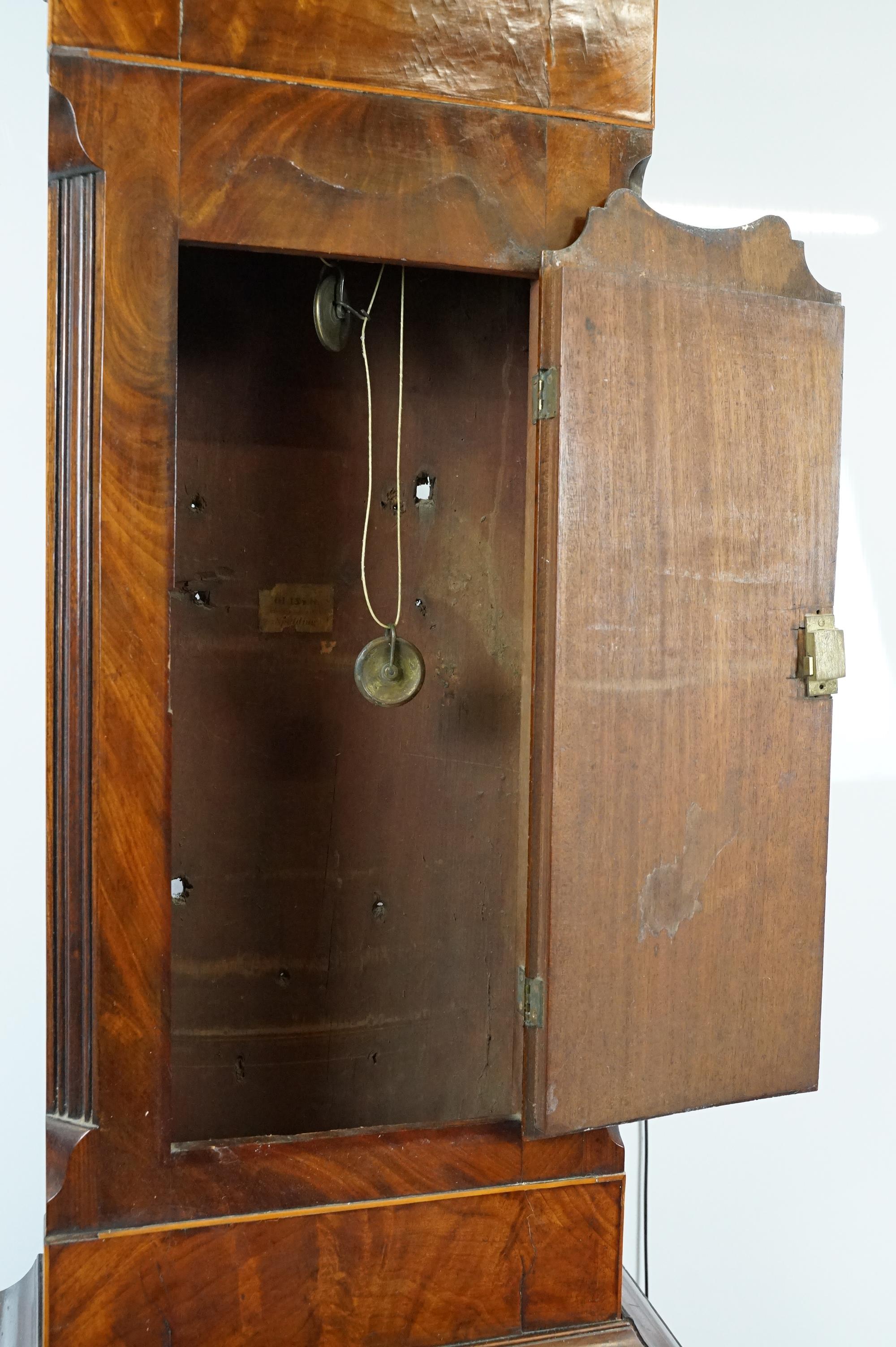 19th Century mahogany longcase grandfather clock by Thomas Wilson of Spalding having a hand - Image 3 of 16