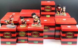 Collection of 13 Robert Harrop 'The Beano Dandy Collection' models / figures to include Computer