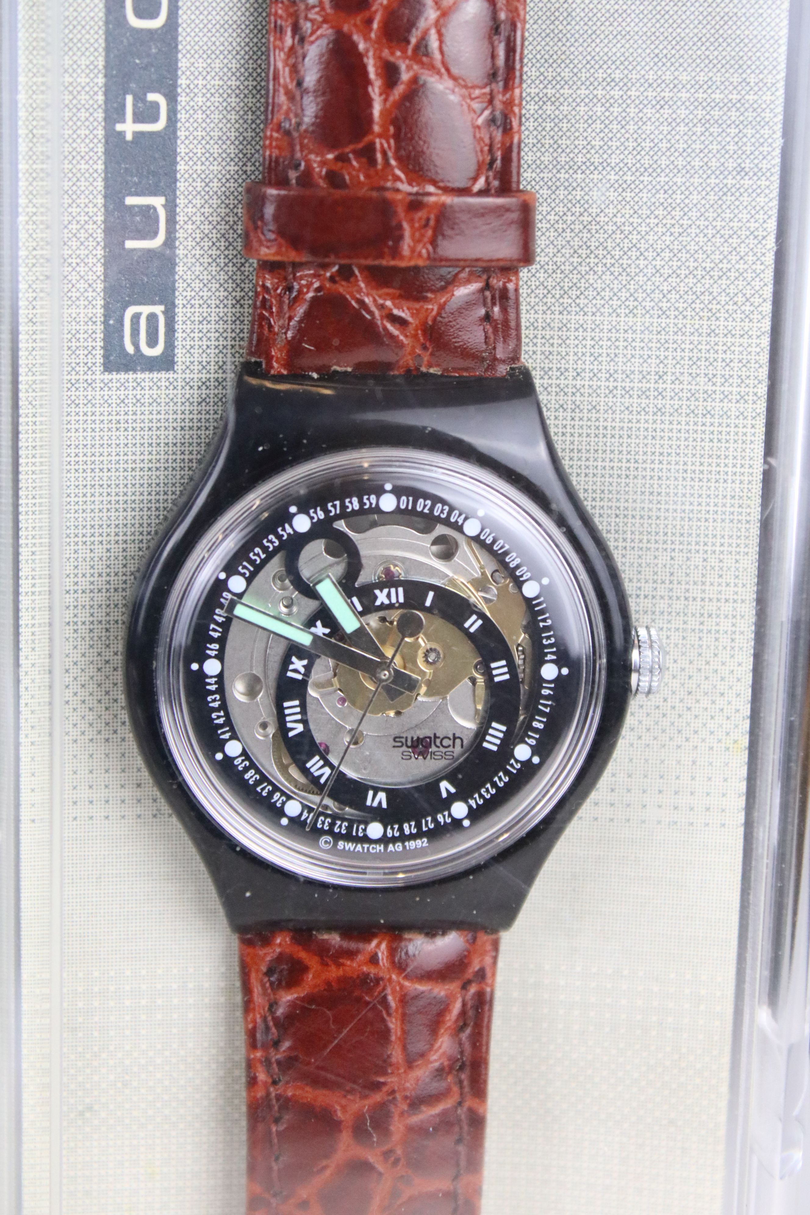 A collection of ten SWATCH wristwatches to include Chrono and automatic examples within original - Bild 11 aus 11