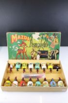 Boxed Mazda Bambi Disneylights lamp set by the British Thomson-Houston Co Ltd, complete, circa