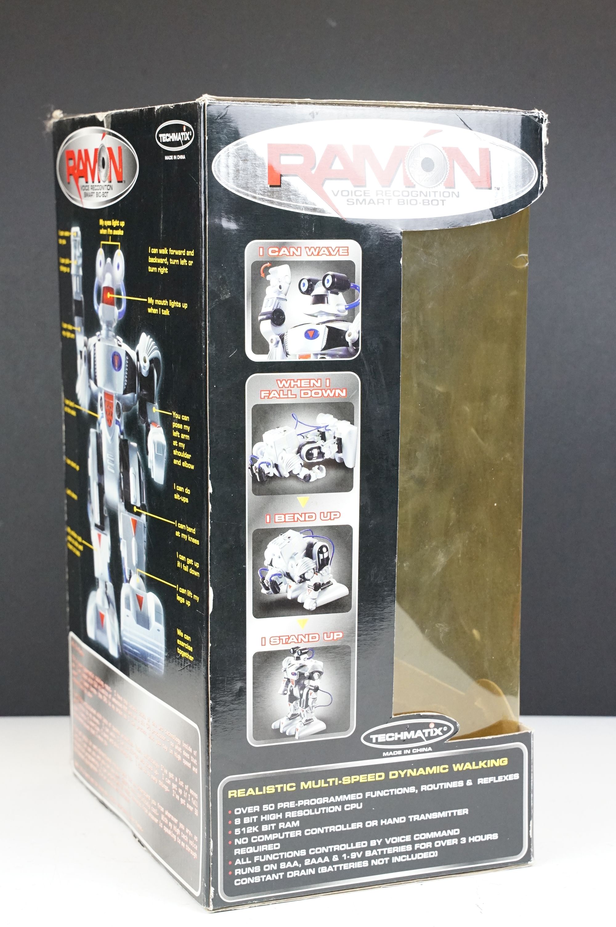 Boxed Ramon voice recognition smart bio bot robot in original packaging. - Image 3 of 5