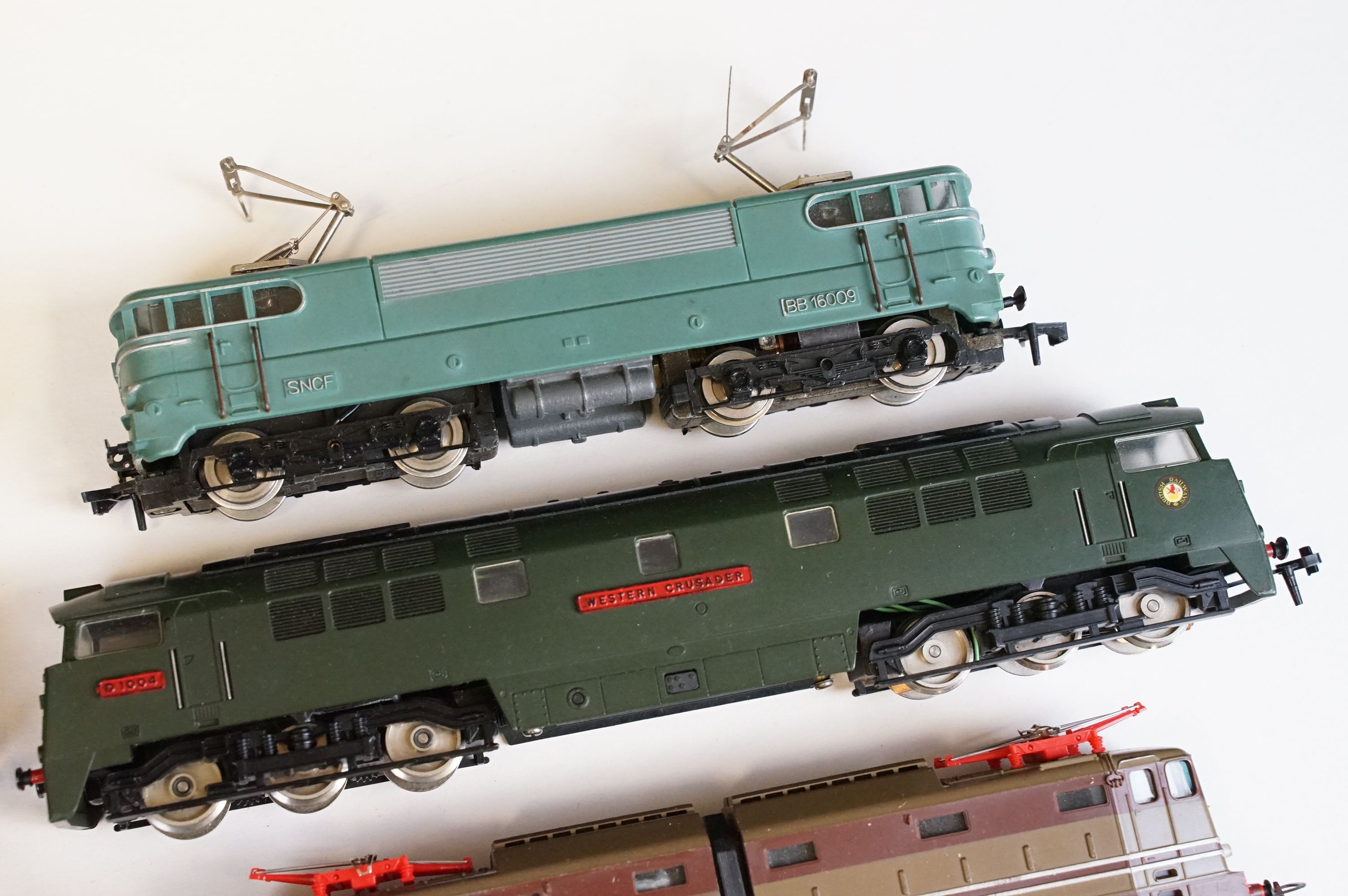 Eight OO gauge locomotives to include Hornby ACHO SNCF BB16009, 2 x Liliput Western Crusader, Lima - Bild 2 aus 7