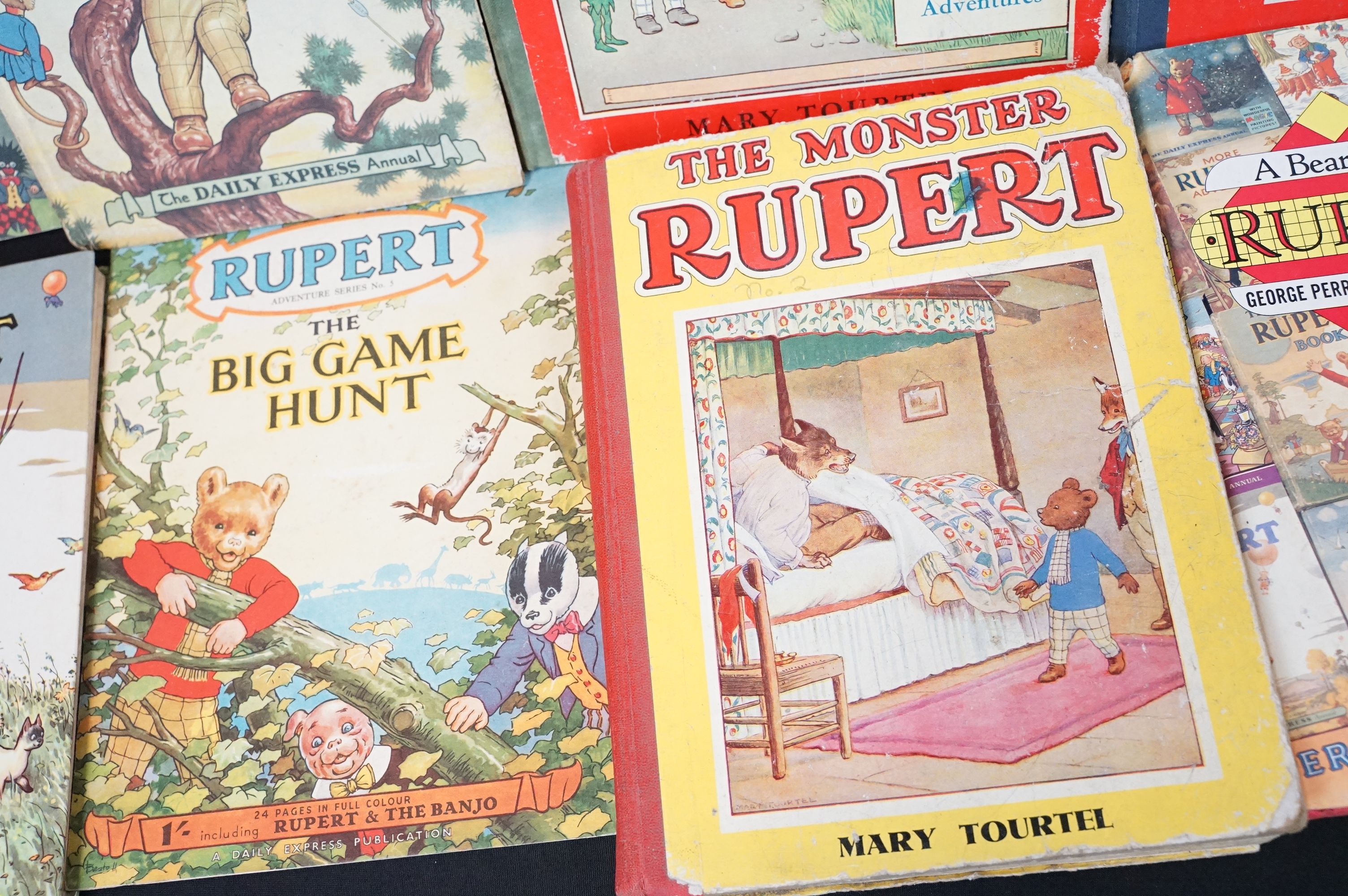 Collection of fifteen mainly mid 20th century Rupert the Bear annuals and adventure books - Image 3 of 5