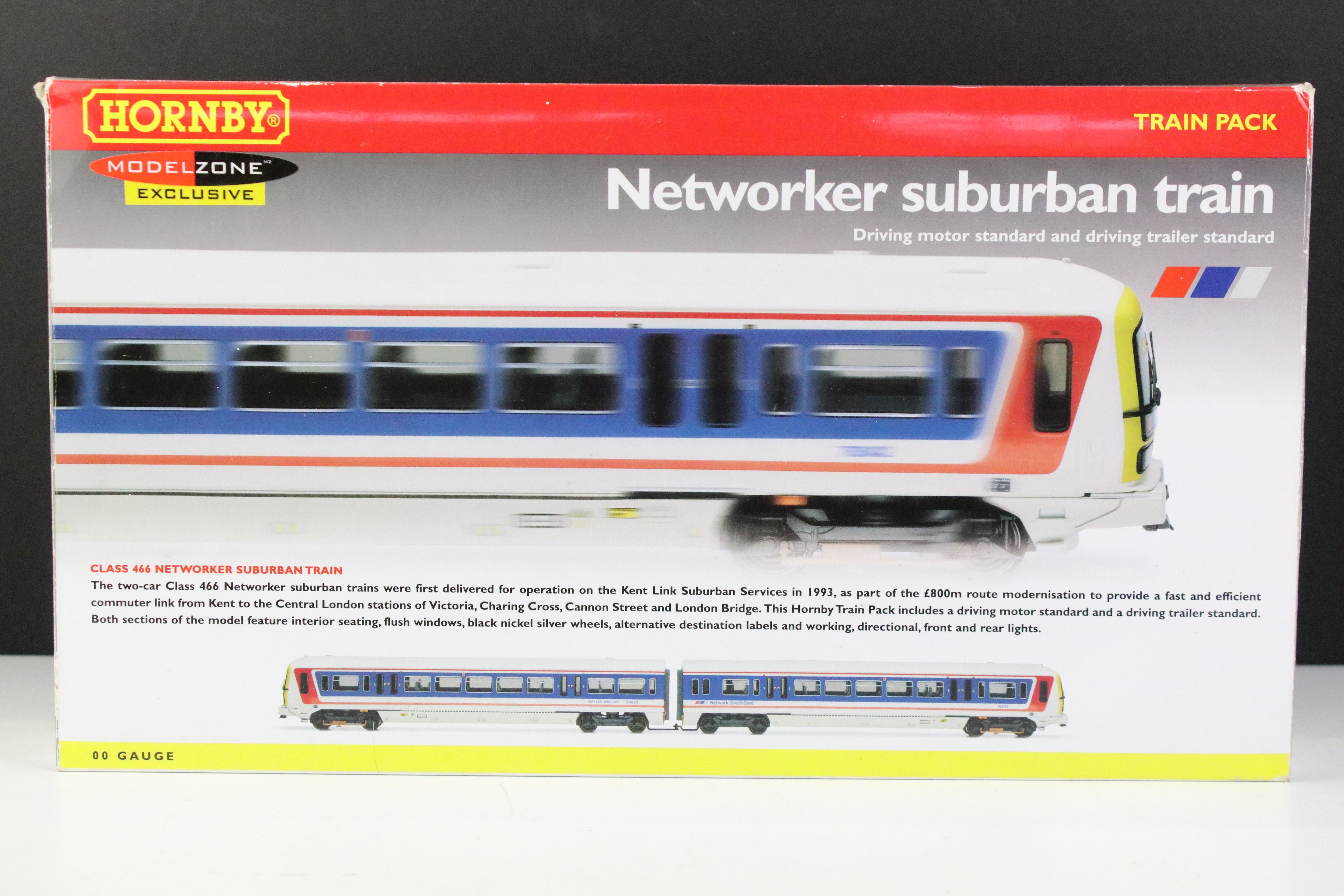 Two boxed Hornby OO gauge Networker Suburban Train Packs to include R2893 Class 446 and R2001, - Image 2 of 6