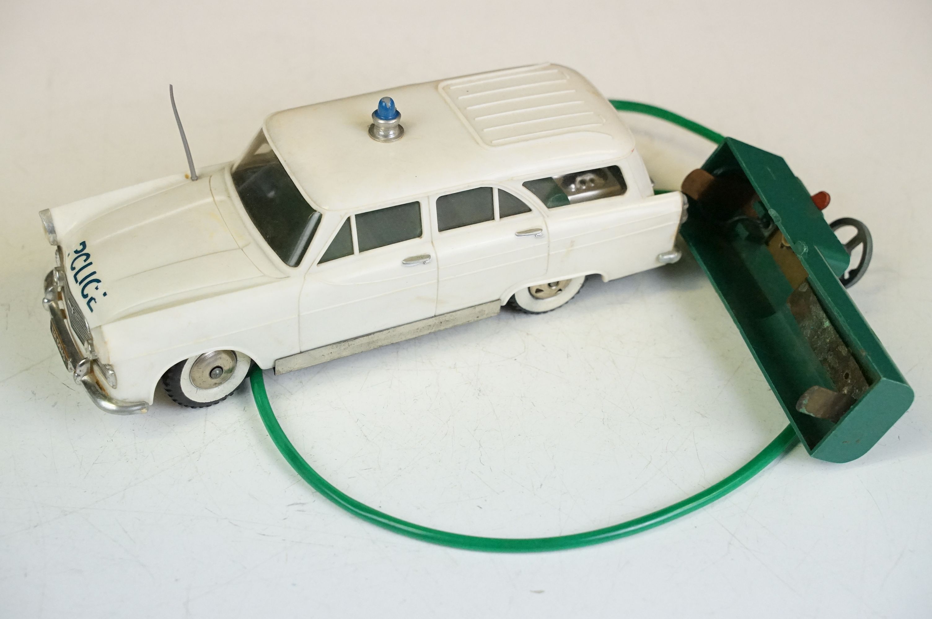 Two Marx Toys remote controlled model cars to include battery operated remote control M1 Police - Image 6 of 9