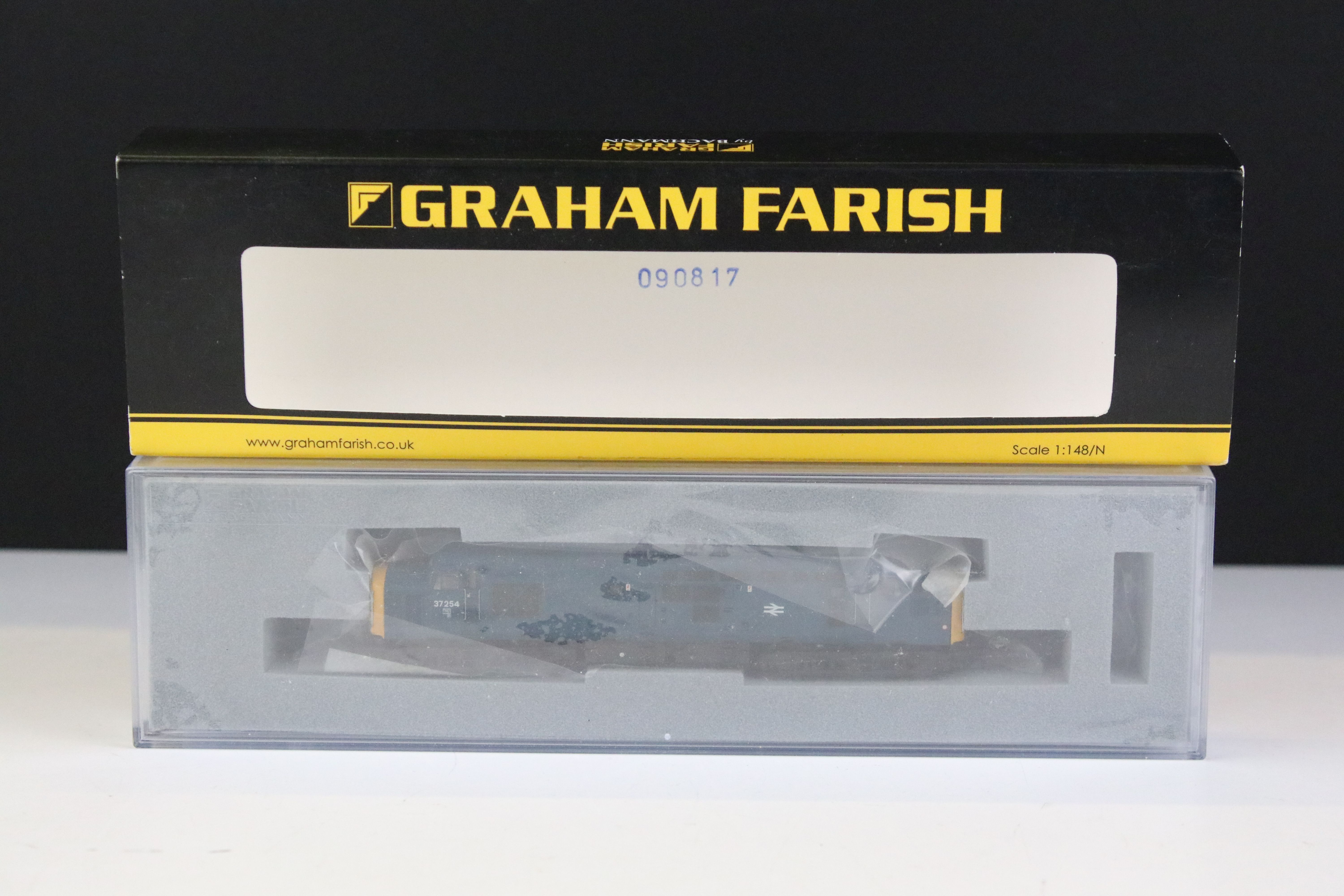 Three cased Graham Farish by Bachmann N gauge locomotives to include 371-278 Class 56 Locomotive - Image 5 of 11