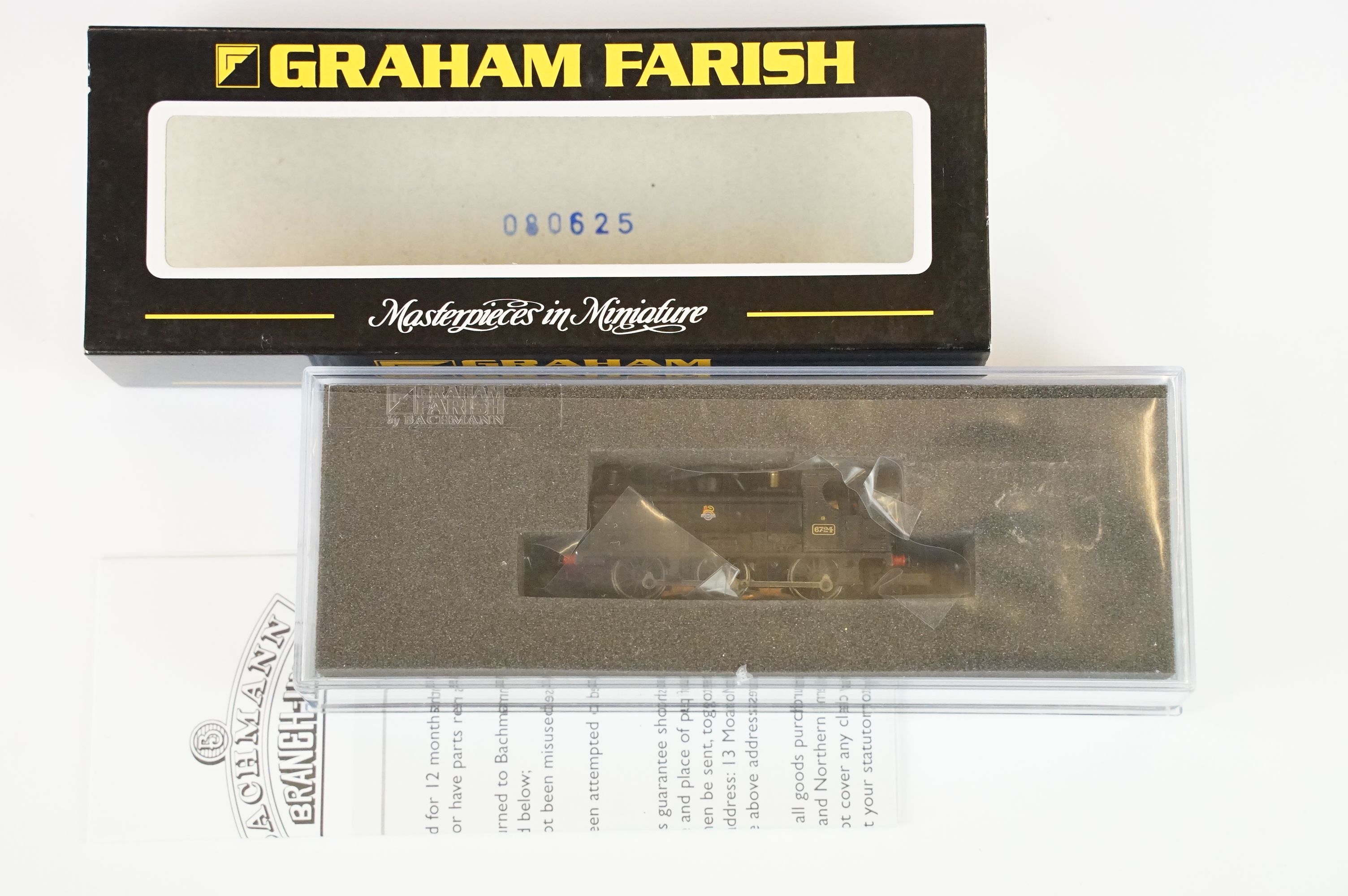 Five cased Graham Farish by Bachmann N gauge locomotives to include 371-060 Class 03 Diesel - Image 6 of 12