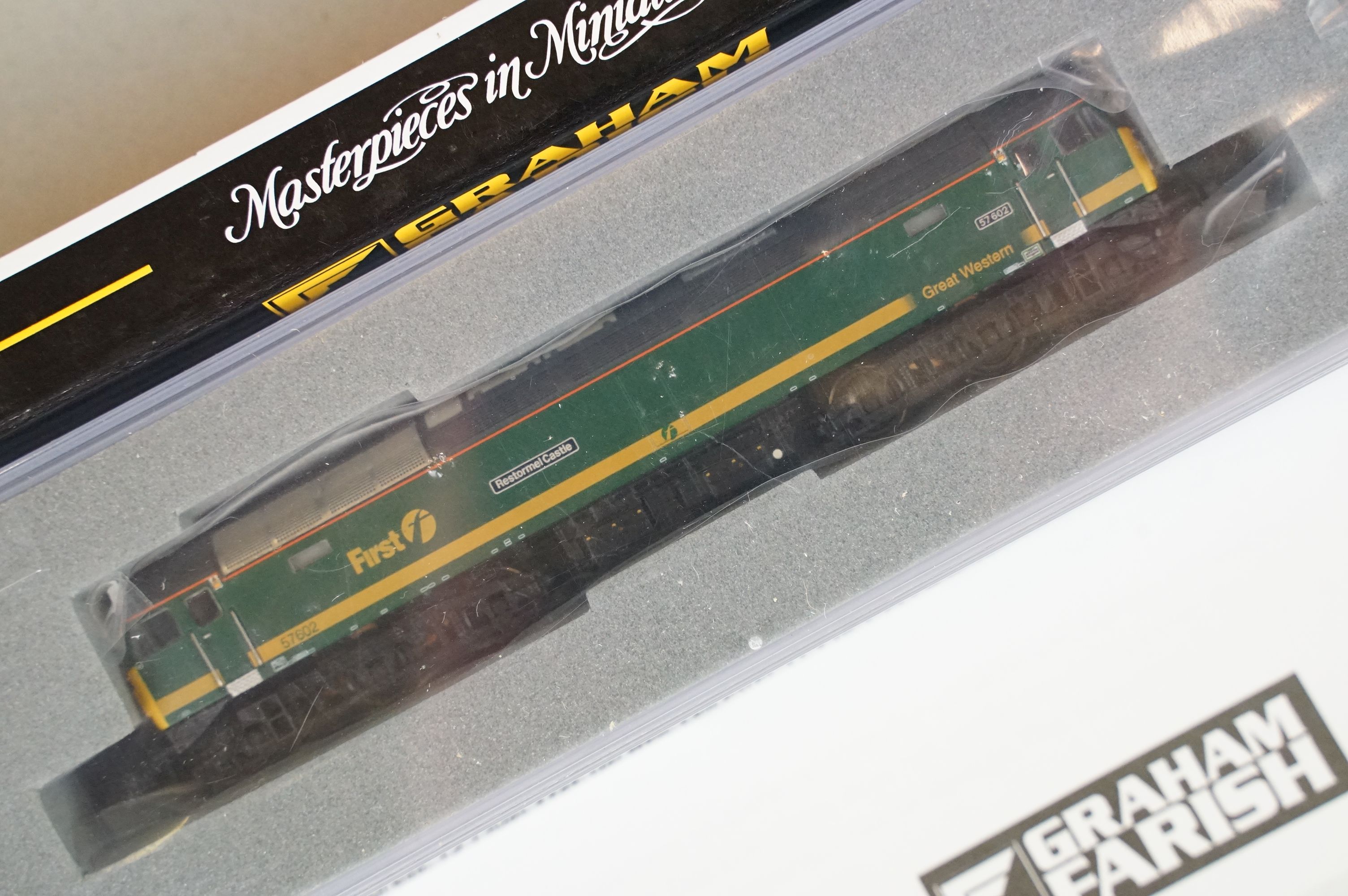 Four cased Graham Farish by Bachmann N gauge locomotives to include 371-351 Class 60 Diesel 60078 - Bild 3 aus 10