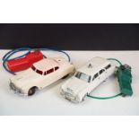 Two Marx Toys remote controlled model cars to include battery operated remote control M1 Police